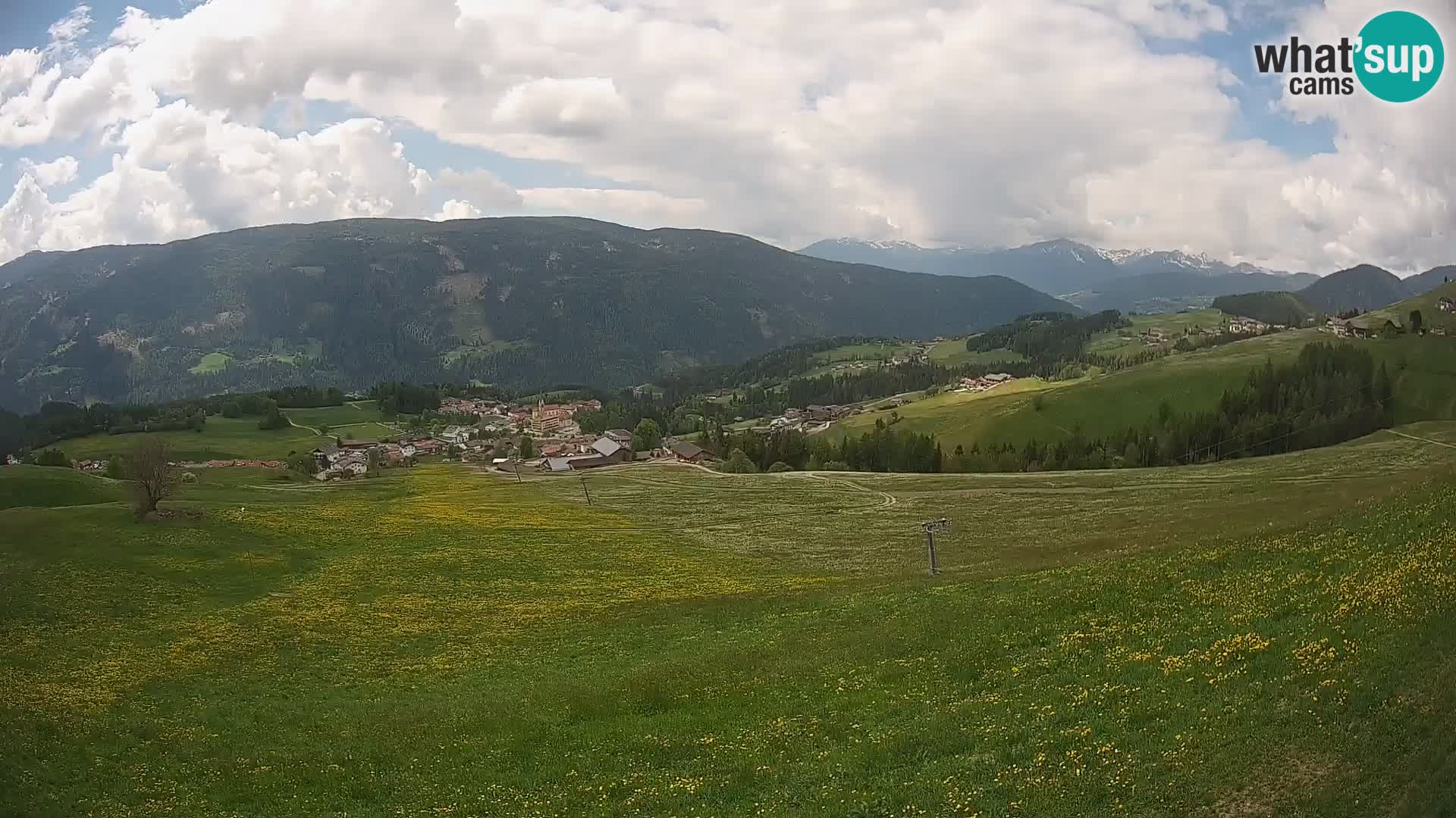 Webcam Terenten (1210m) – Vue en direct sur la Vallée de Pusteria