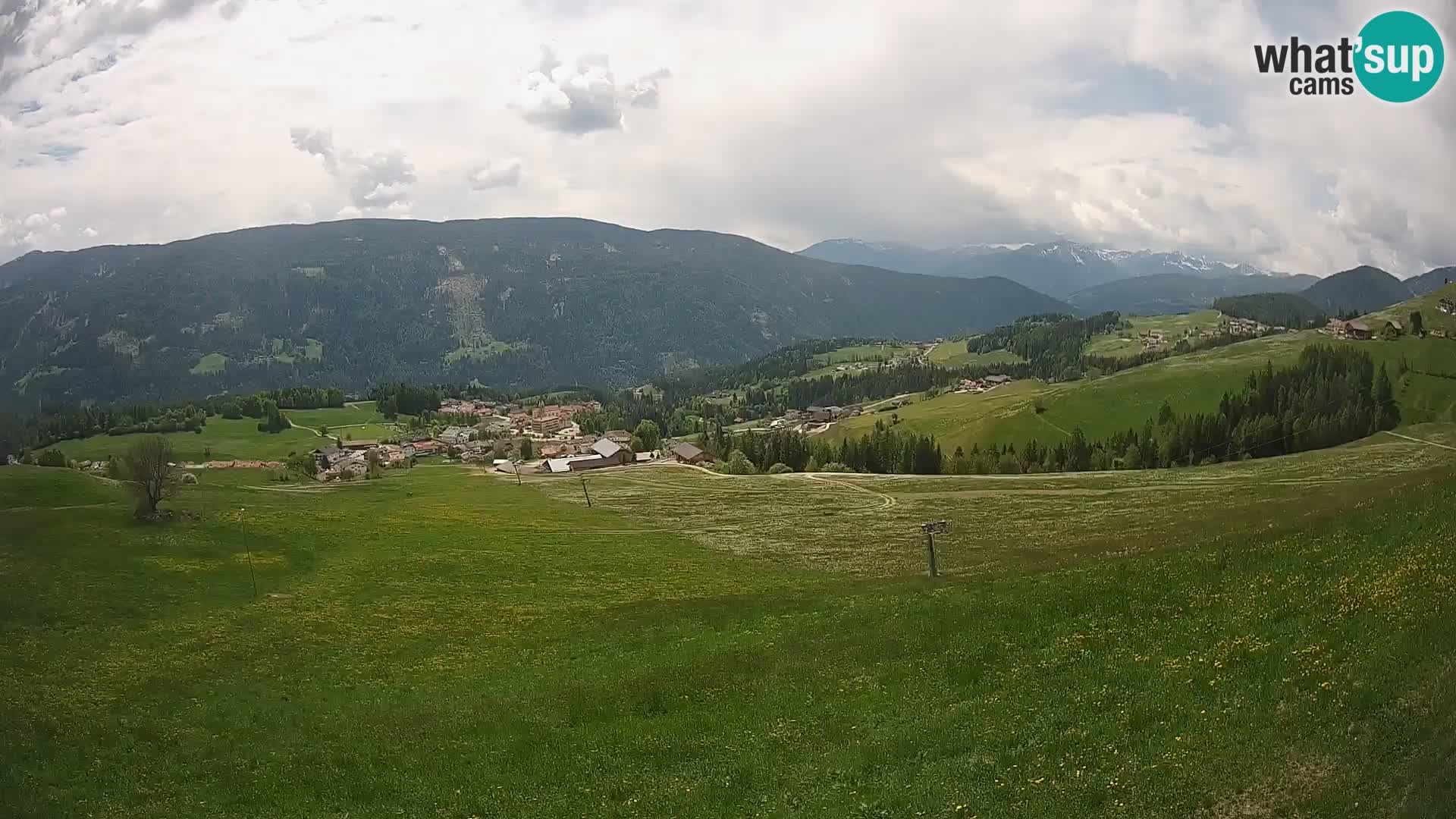 Webcam Terenten (1210m) – Vue en direct sur la Vallée de Pusteria