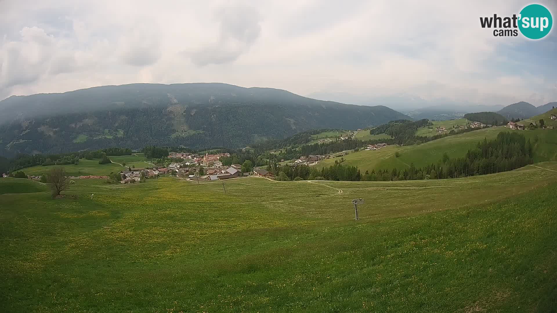 Webcam Terenten (1210m) – Vista en vivo del Valle de Pusteria