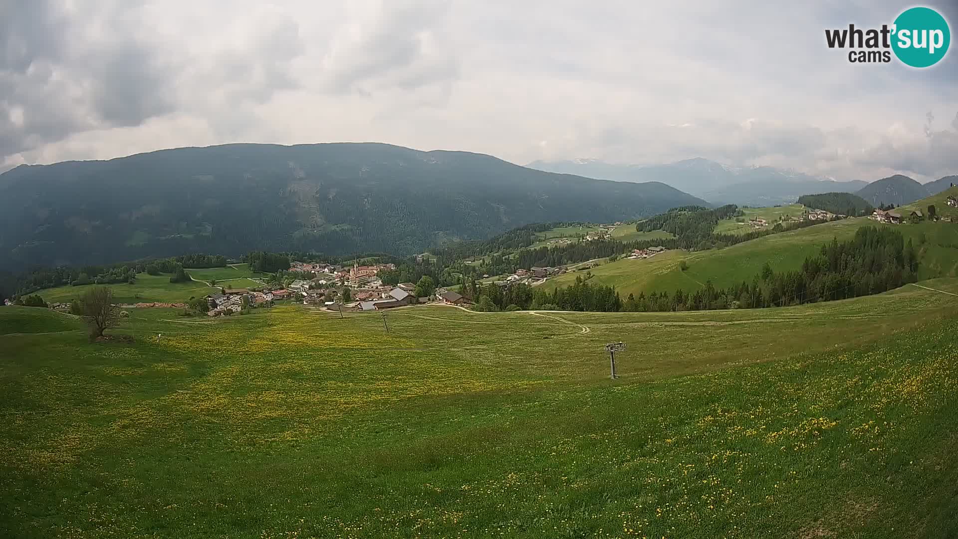 Webcam Terenten (1210m) – Vista en vivo del Valle de Pusteria