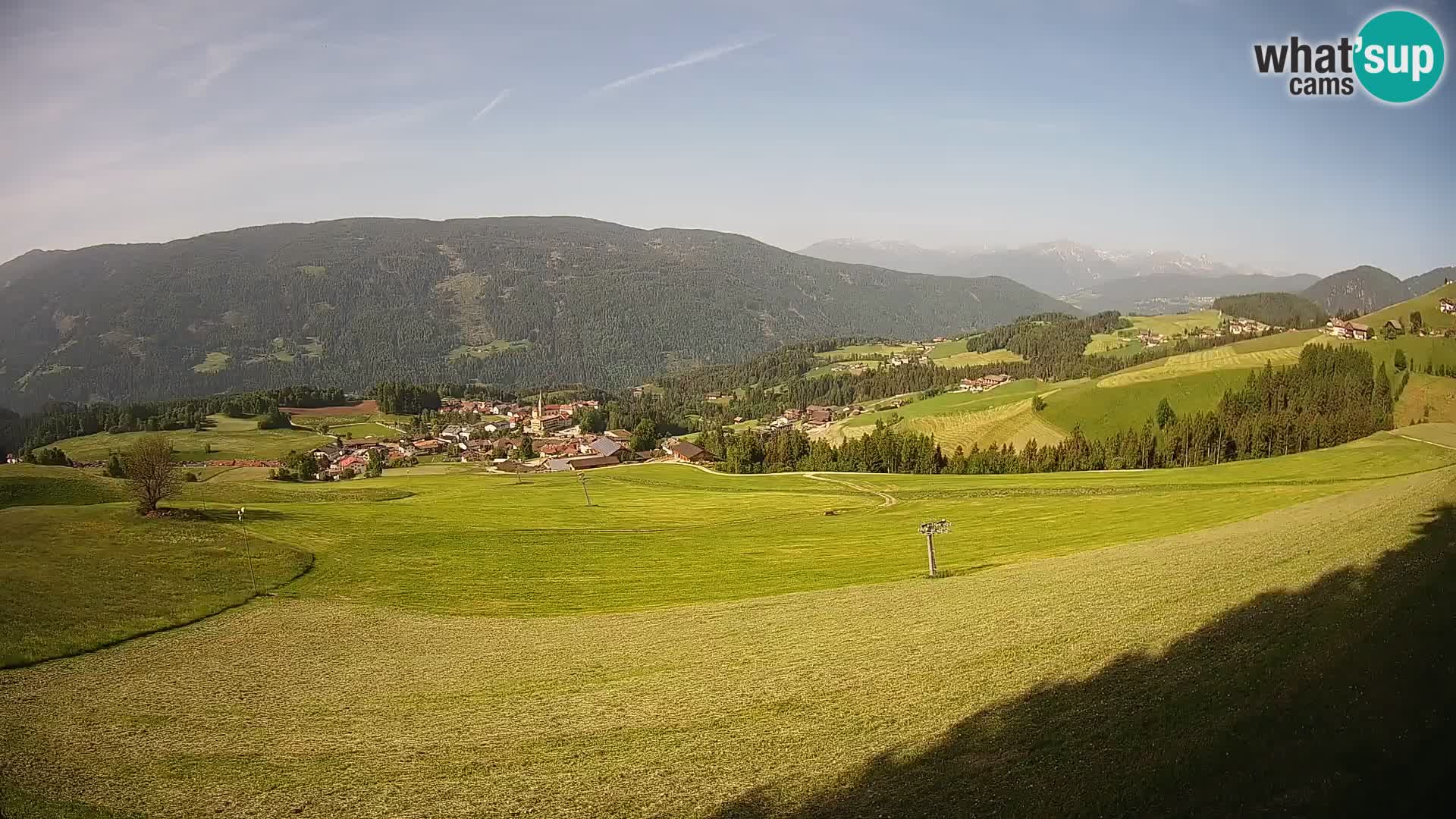 Web kamera Terenten (1210m) – Pogled uživo na Dolinu Pusteria