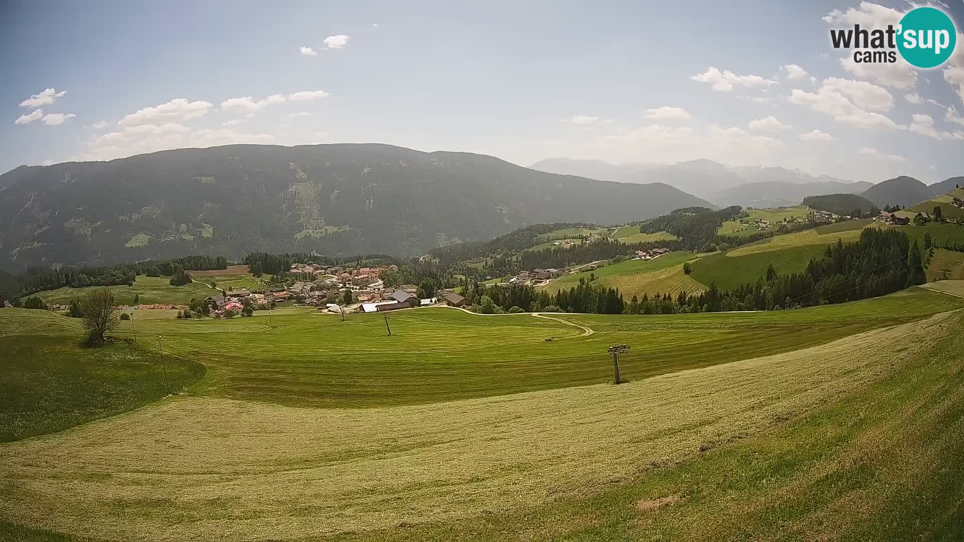Webcam Terenten (1210m) – Vista en vivo del Valle de Pusteria