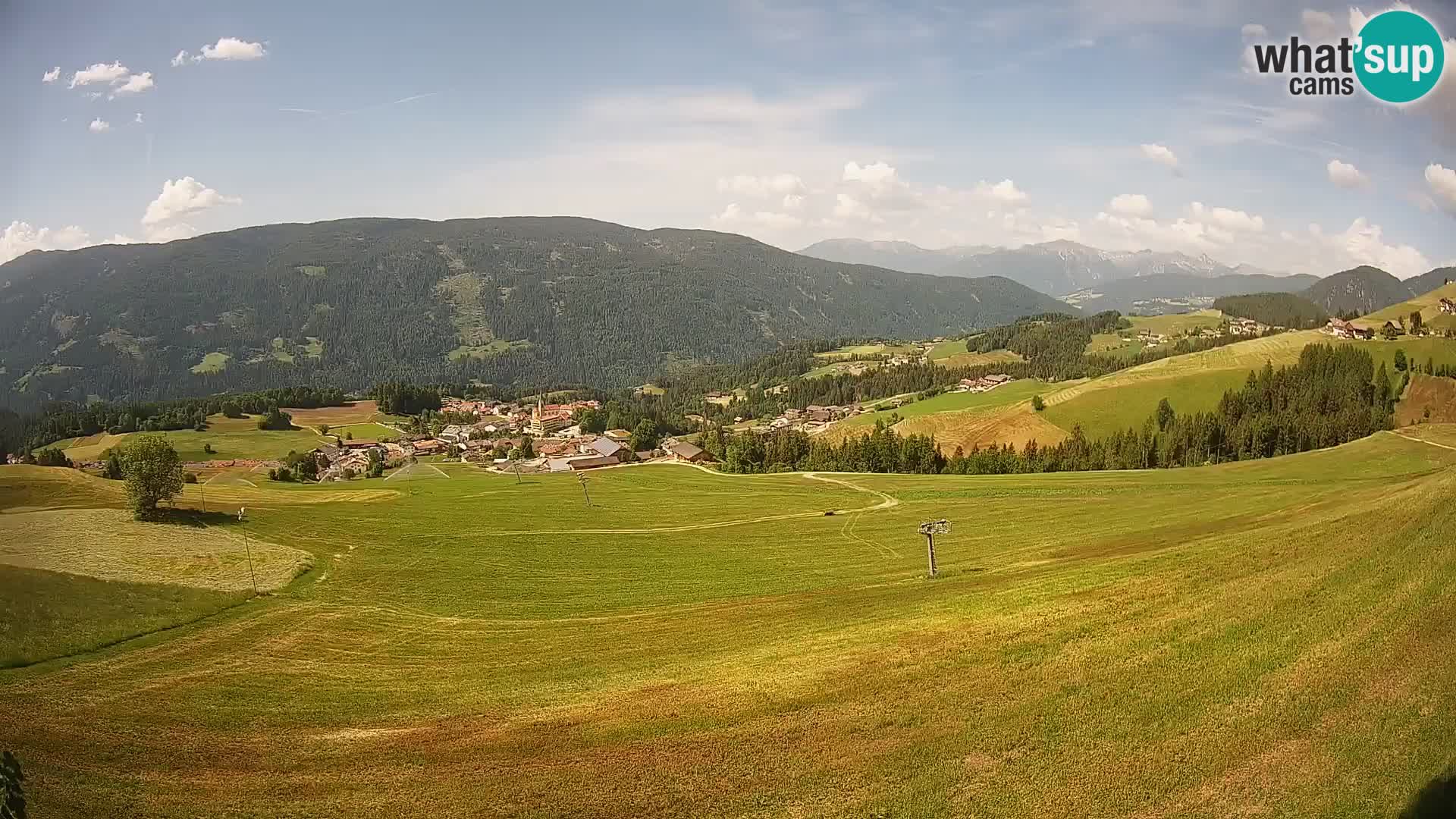 Web kamera Terenten (1210m) – Pogled uživo na Dolinu Pusteria