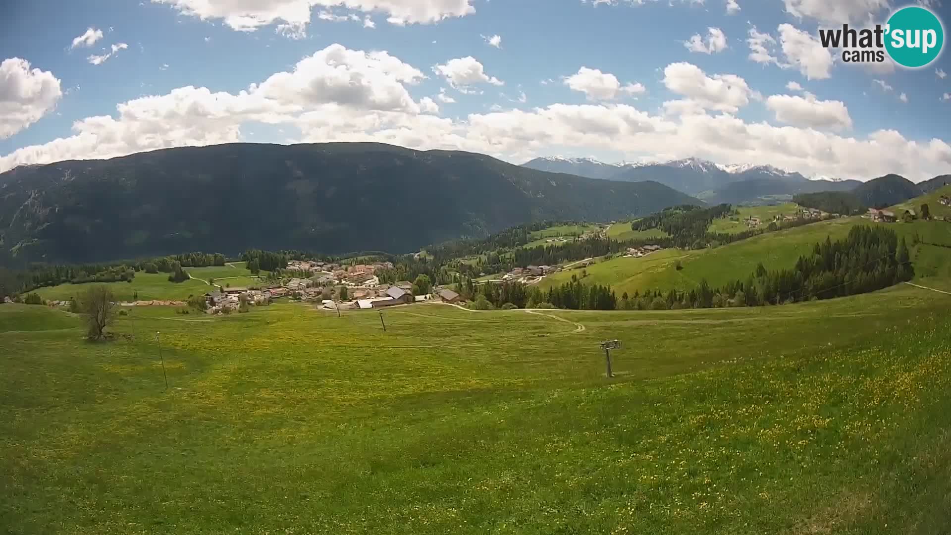 Webcam Terenten (1210m) – Vue en direct sur la Vallée de Pusteria