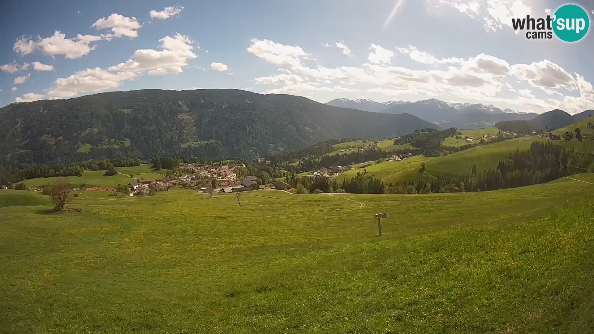 Webcam Terenten (1210m) – Vista en vivo del Valle de Pusteria
