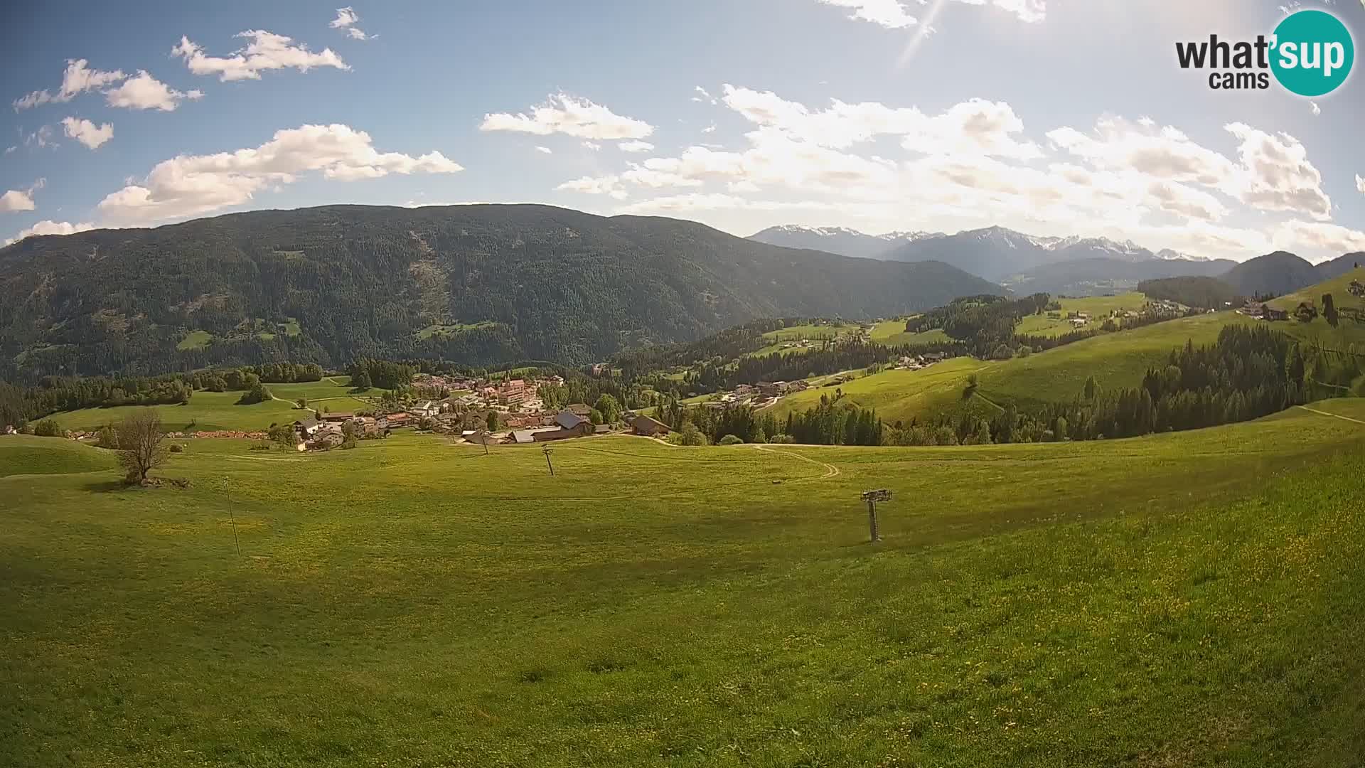 Webcam Terenten (1210m) – Vista en vivo del Valle de Pusteria