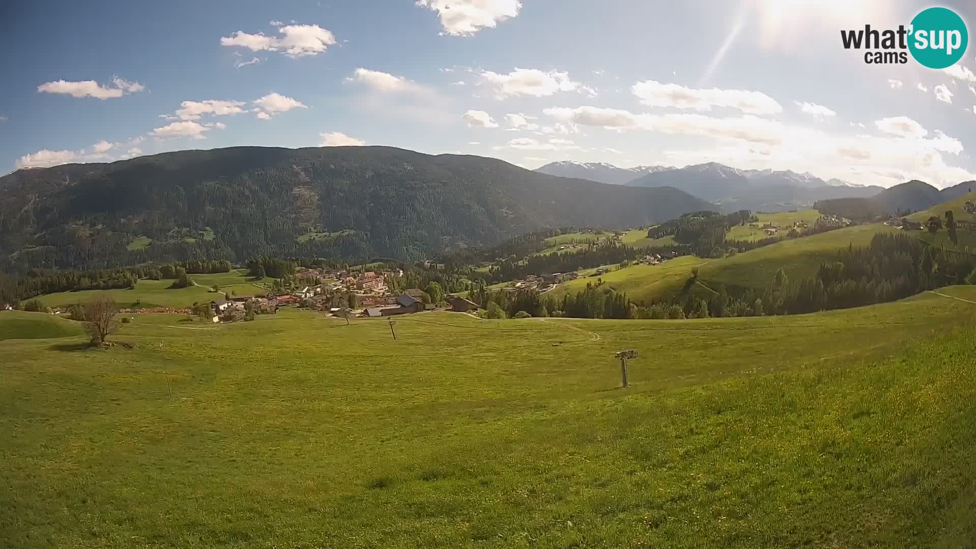 Webcam Terenten (1210m) – Vue en direct sur la Vallée de Pusteria
