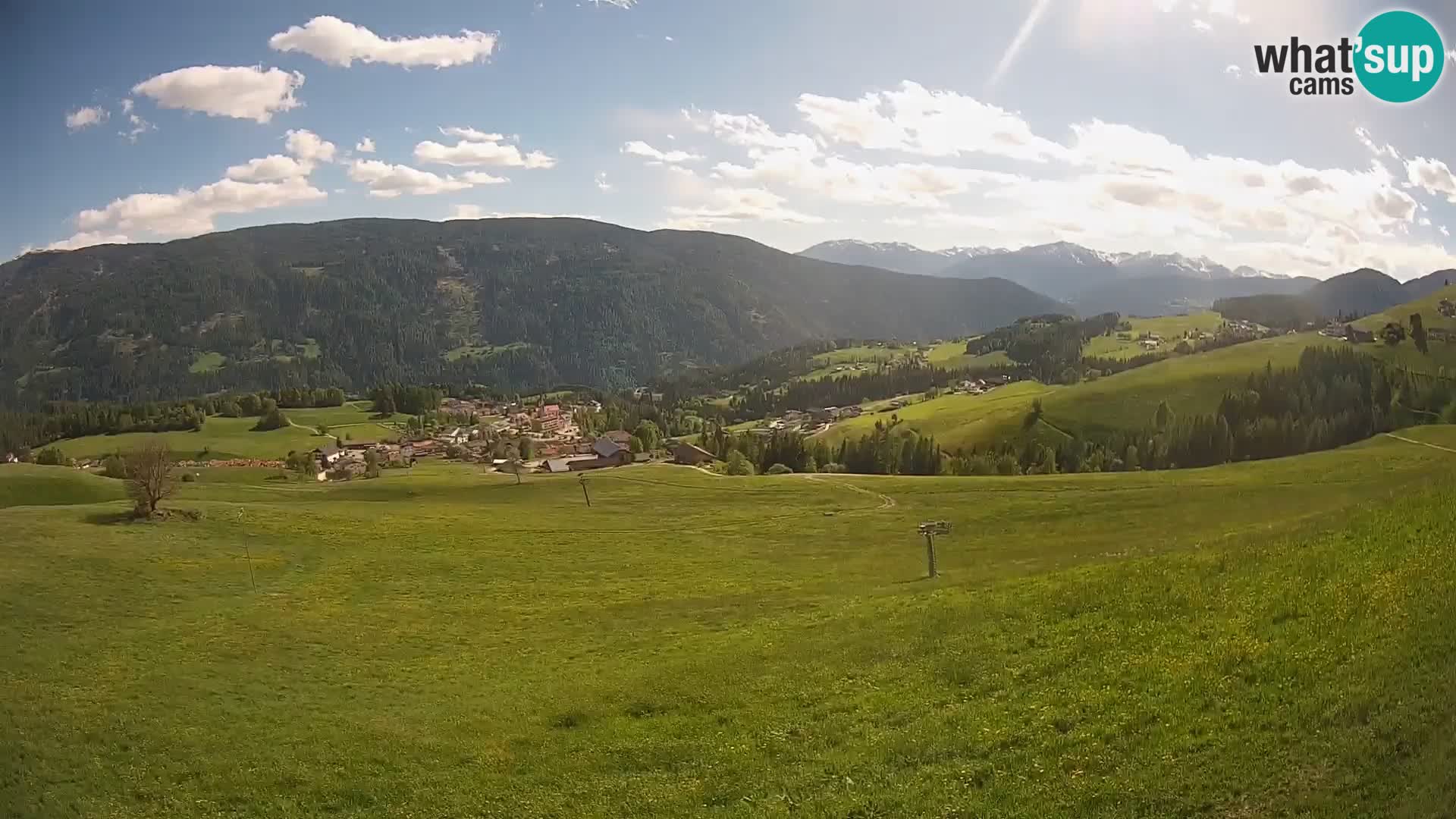 Webcam Terenten (1210m) – Vue en direct sur la Vallée de Pusteria