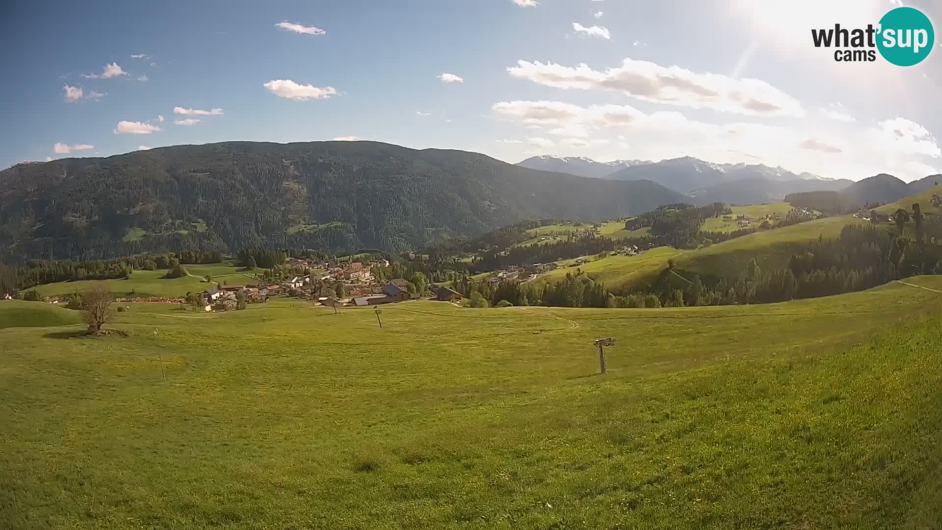 Web kamera Terenten (1210m) – Pogled uživo na Dolinu Pusteria