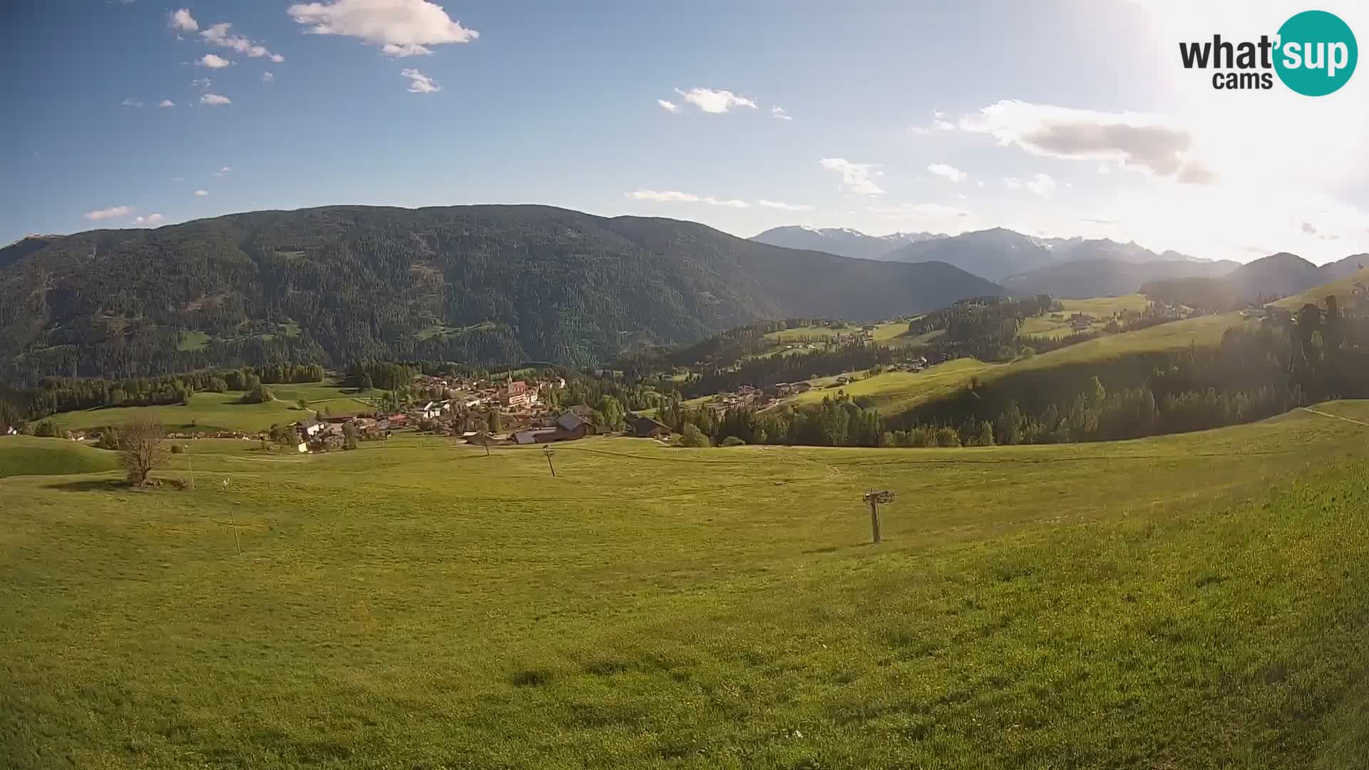 Webcam Terenten (1210m) – Vue en direct sur la Vallée de Pusteria