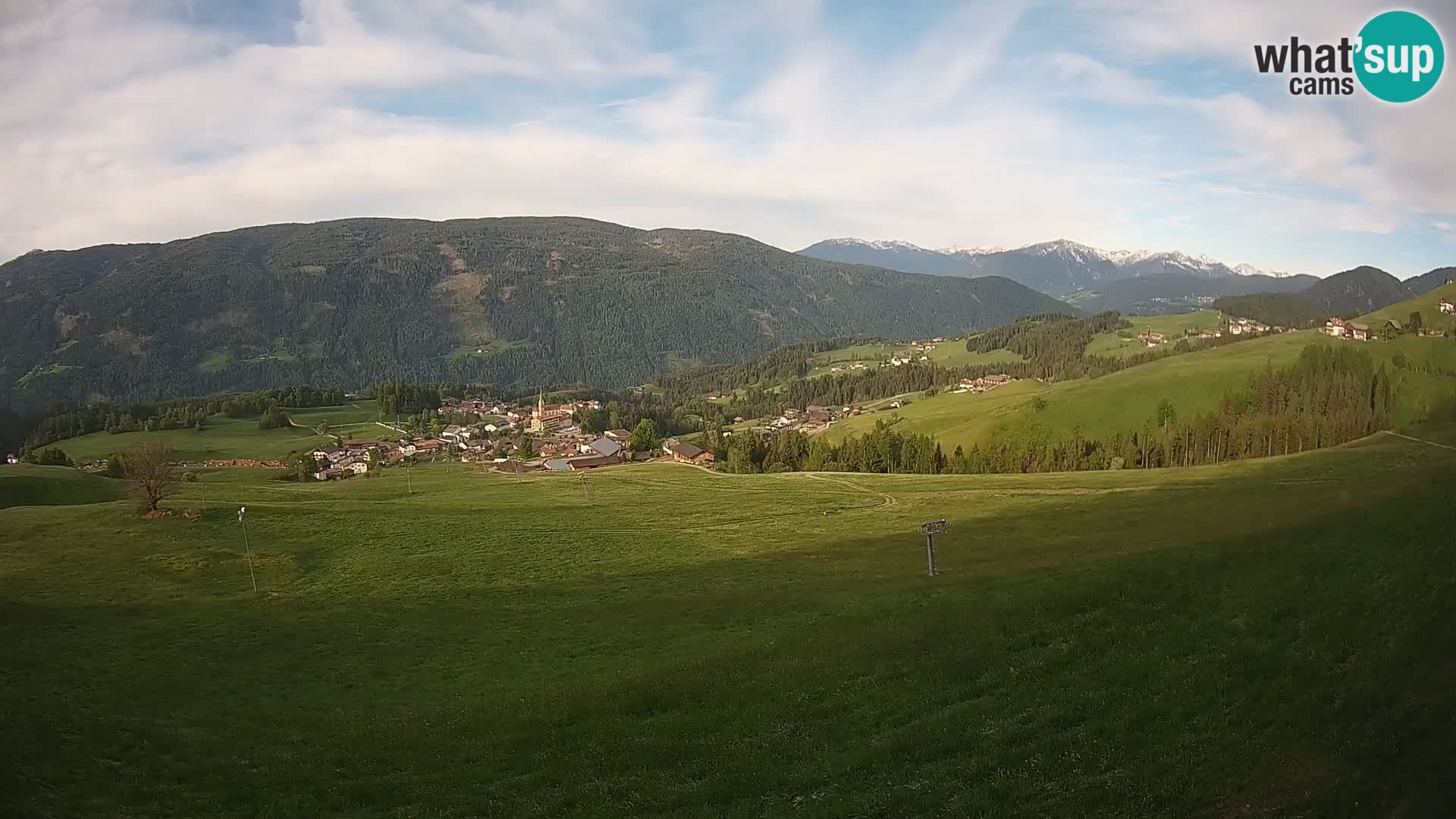 Webcam Terenten (1210m) – Vue en direct sur la Vallée de Pusteria