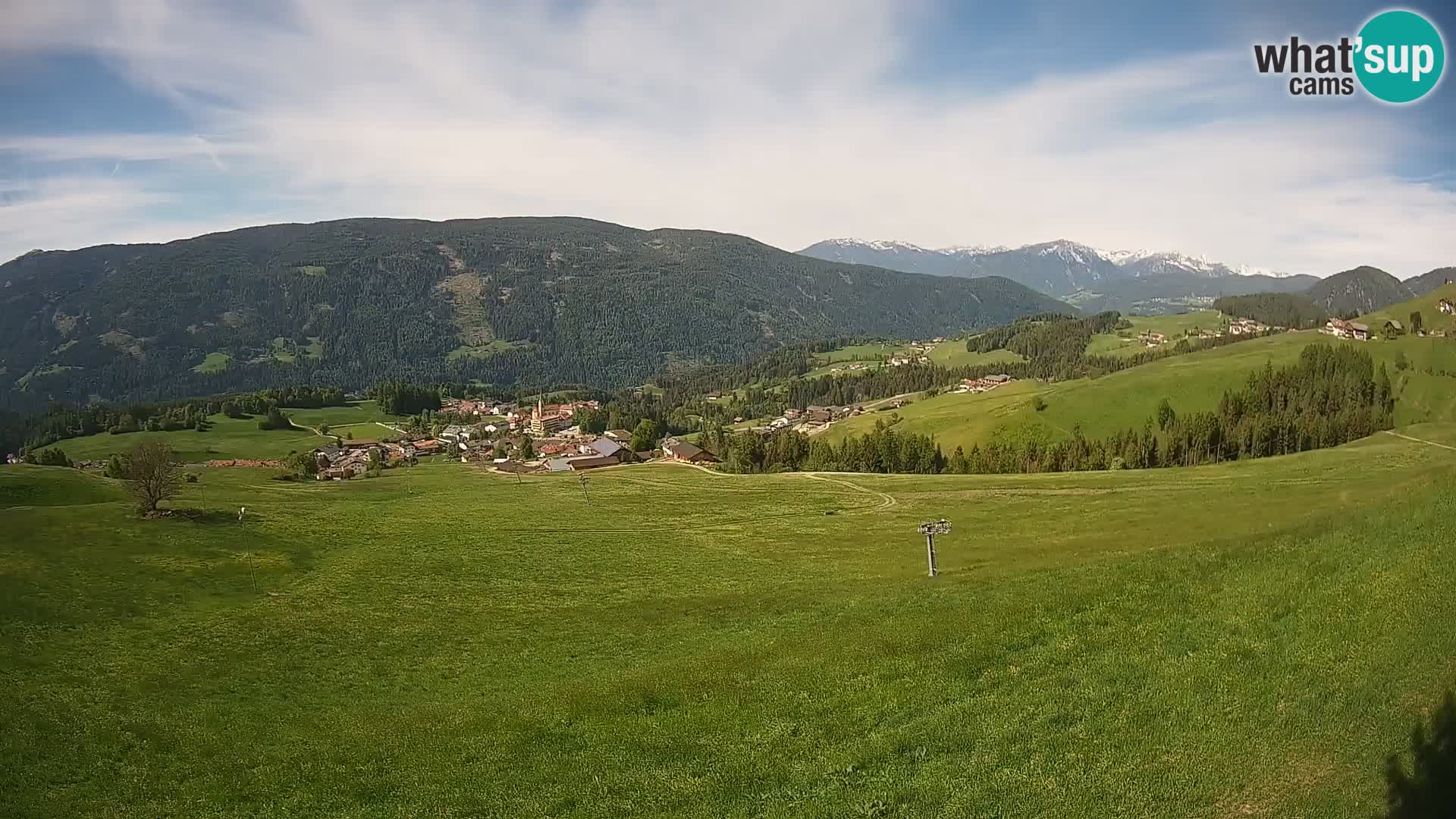 Webcam Terenten (1210m) – Vista en vivo del Valle de Pusteria