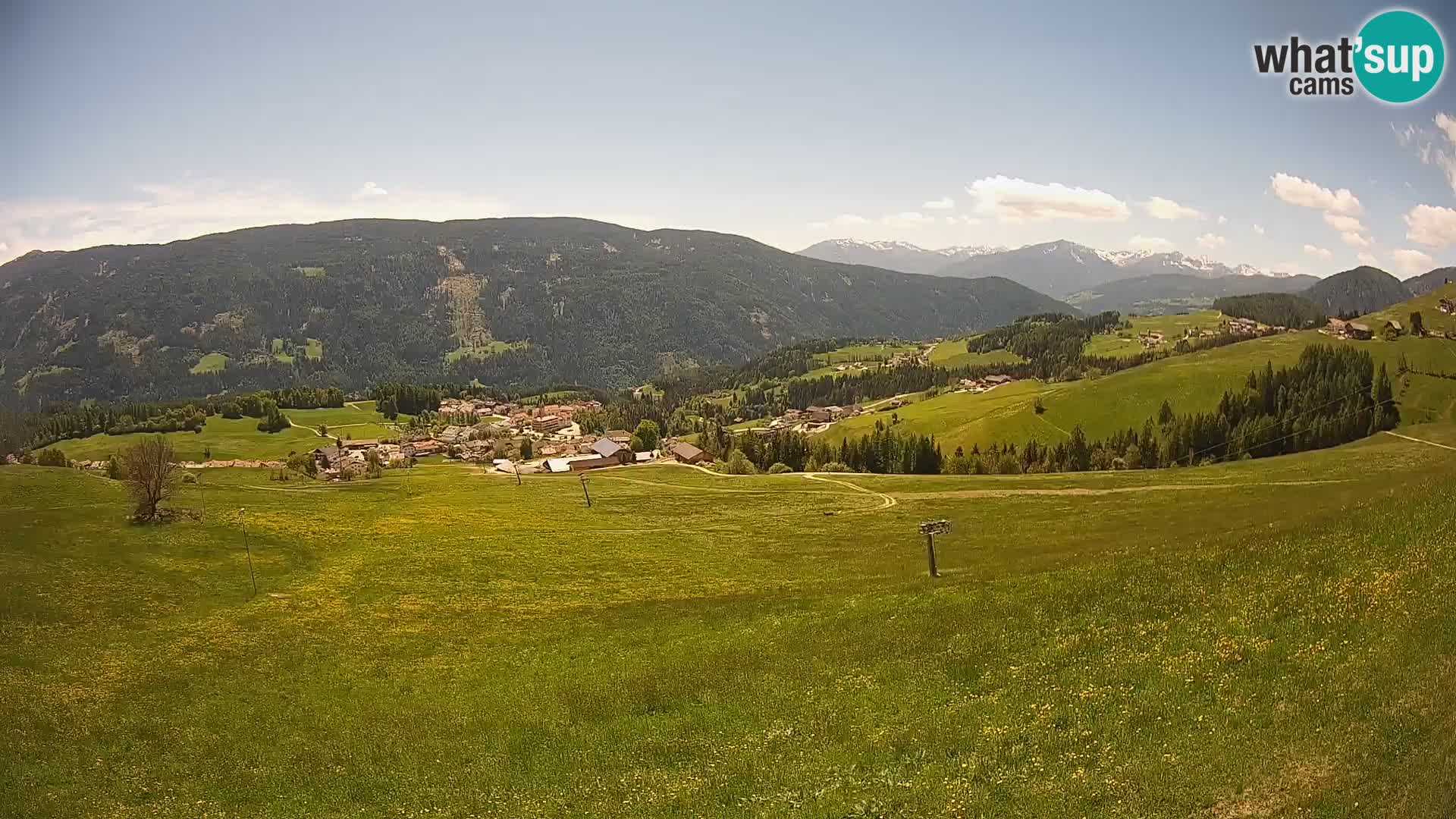Webcam Terenten (1210m) – Vue en direct sur la Vallée de Pusteria