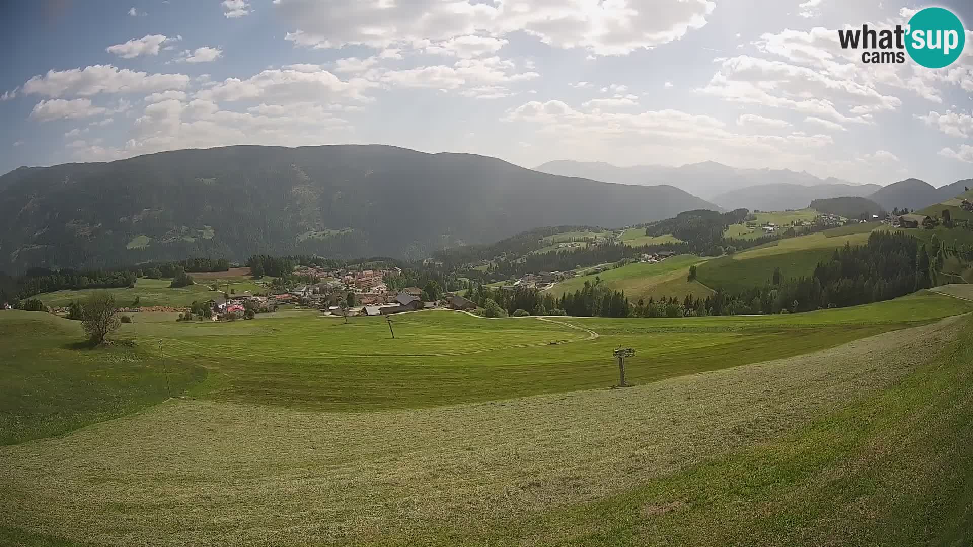 Web kamera Terenten (1210m) – Pogled uživo na Dolinu Pusteria