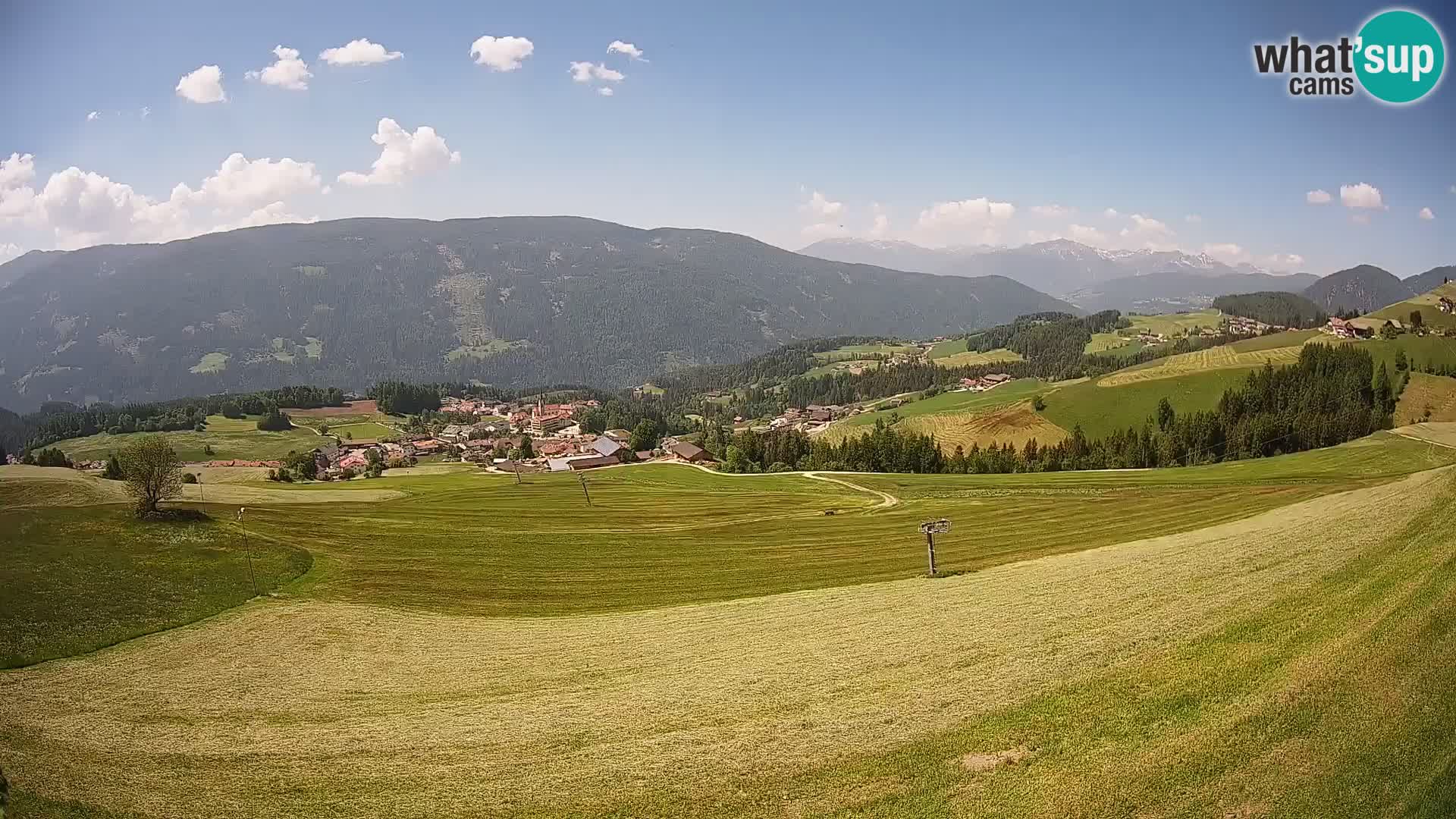 Web kamera Terenten (1210m) – Pogled uživo na Dolinu Pusteria