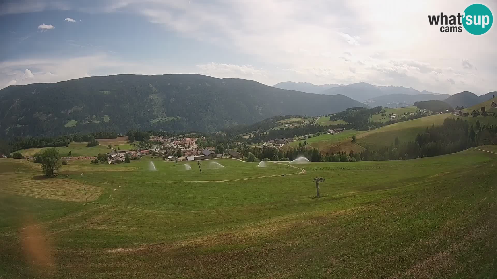 Spletna kamera Terenten (1210m) – Pogled v živo na dolino Pusteria
