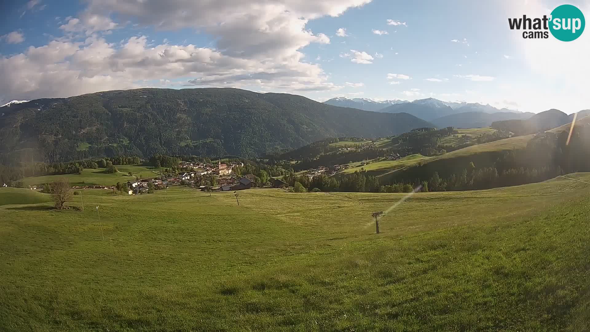 Webcam Terenten (1210m) – Vista en vivo del Valle de Pusteria