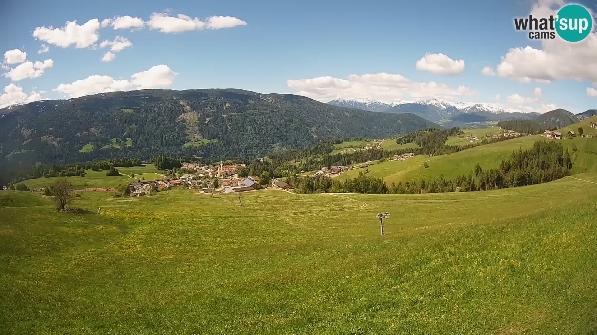 Webcam Terenten (1210m) – Vue en direct sur la Vallée de Pusteria