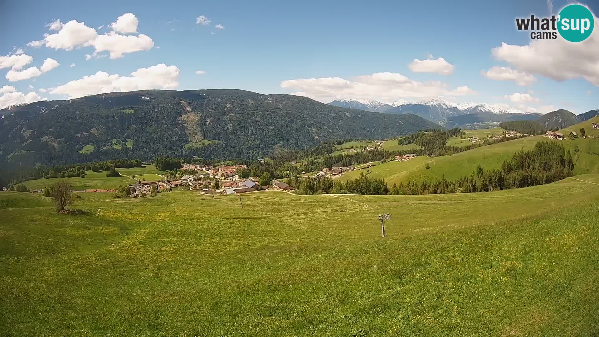 Webcam Terenten (1210m) – Vista en vivo del Valle de Pusteria