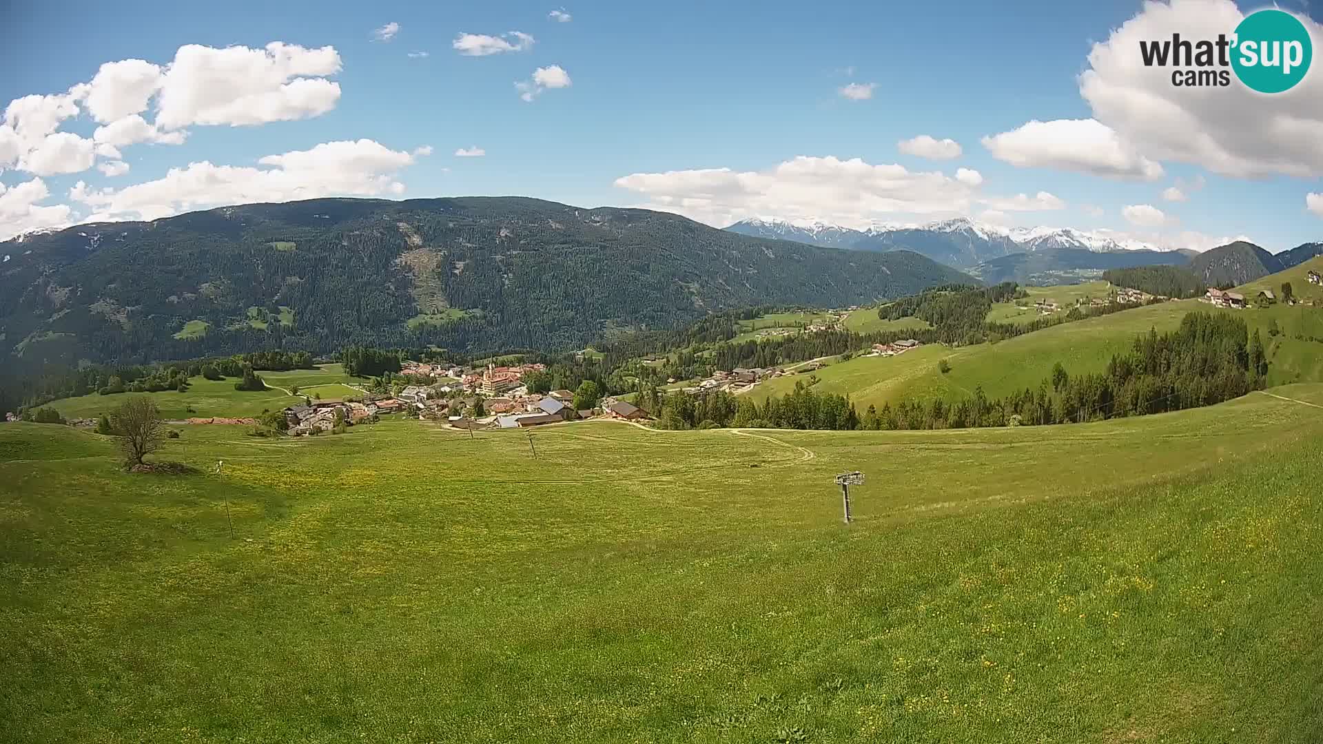 Webcam Terenten (1210m) – Vista en vivo del Valle de Pusteria