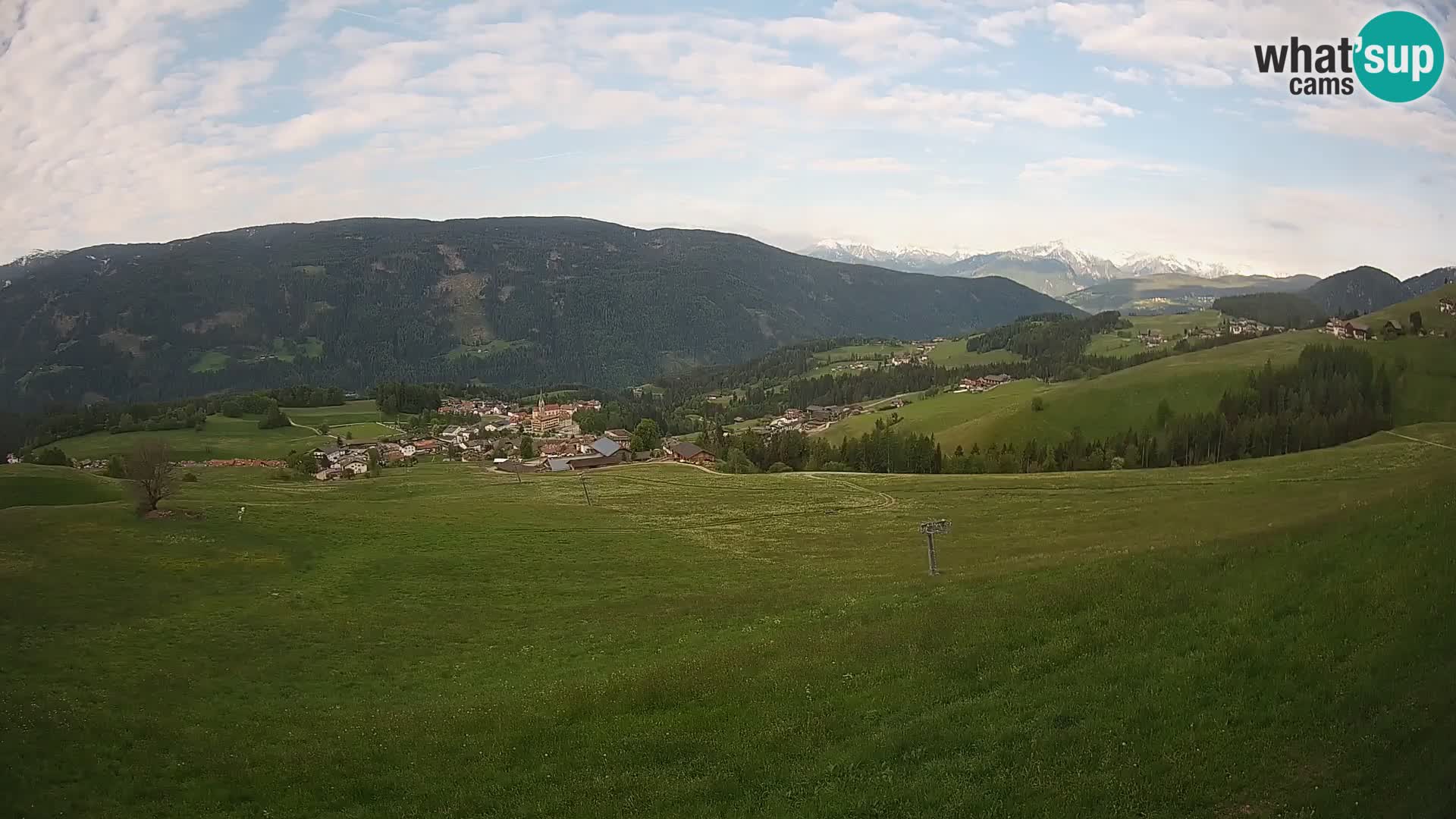 Webcam Terenten (1210m) – Vista en vivo del Valle de Pusteria