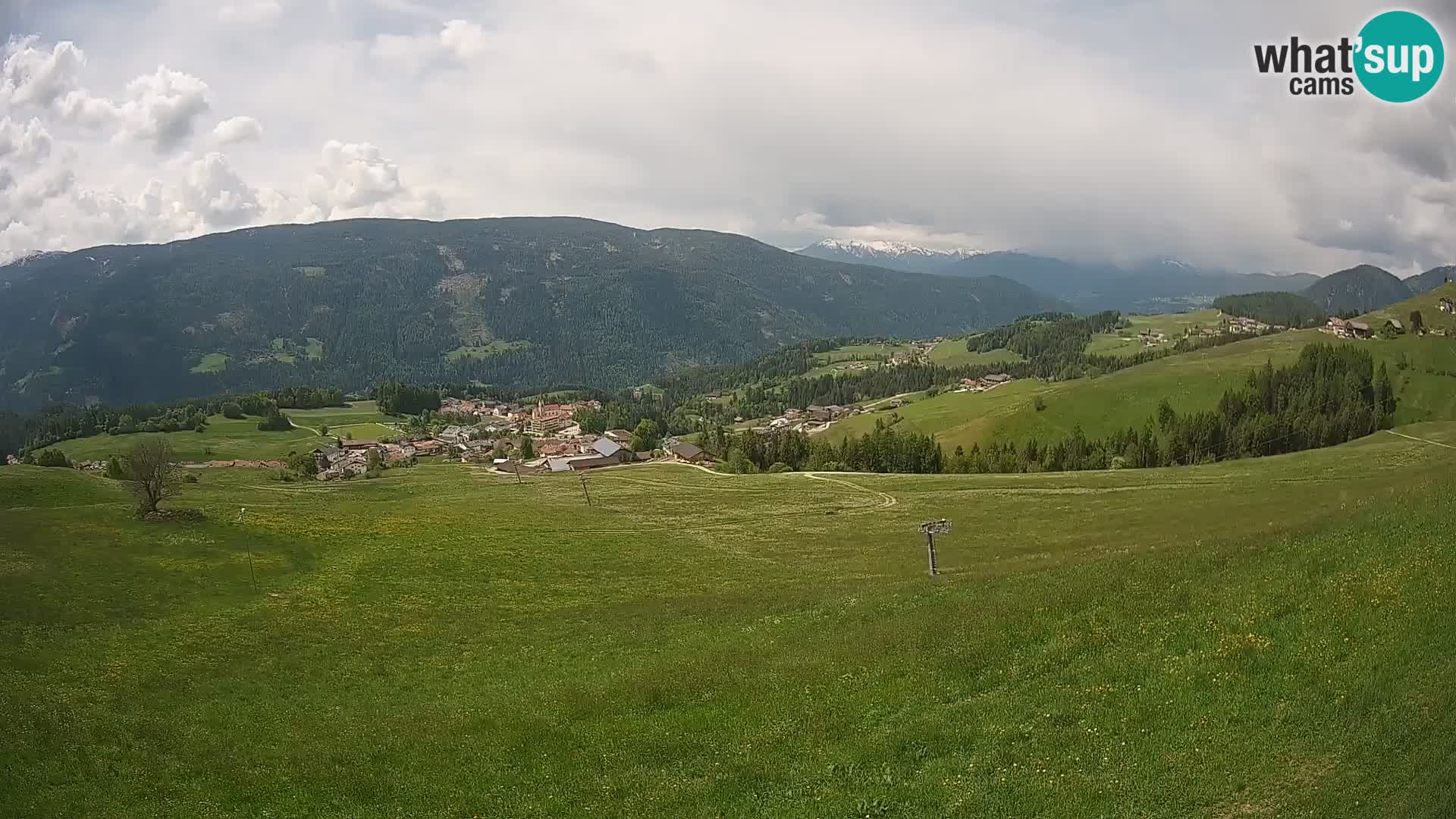 Webcam Terenten (1210m) – Vue en direct sur la Vallée de Pusteria