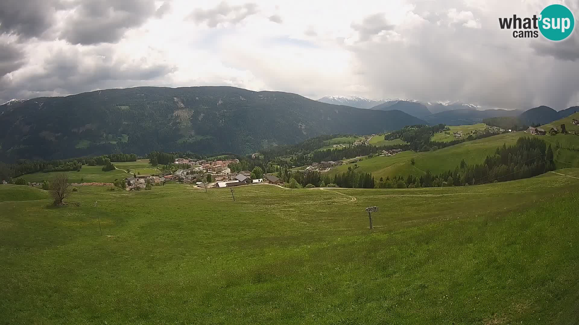 Webcam Terenten (1210m) – Vue en direct sur la Vallée de Pusteria