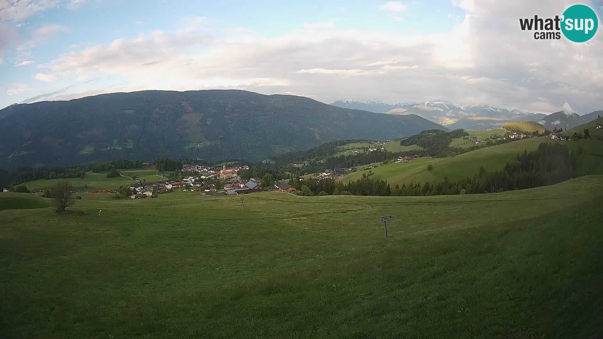 Webcam Terenten (1210m) – Vista en vivo del Valle de Pusteria