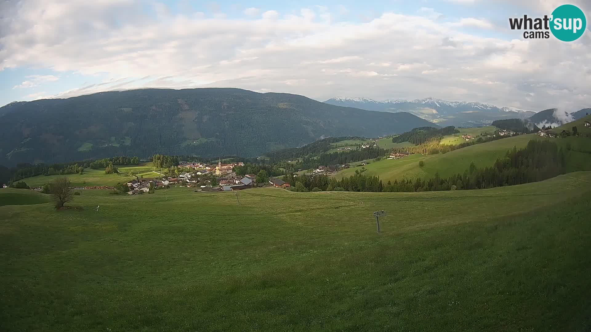 Web kamera Terenten (1210m) – Pogled uživo na Dolinu Pusteria