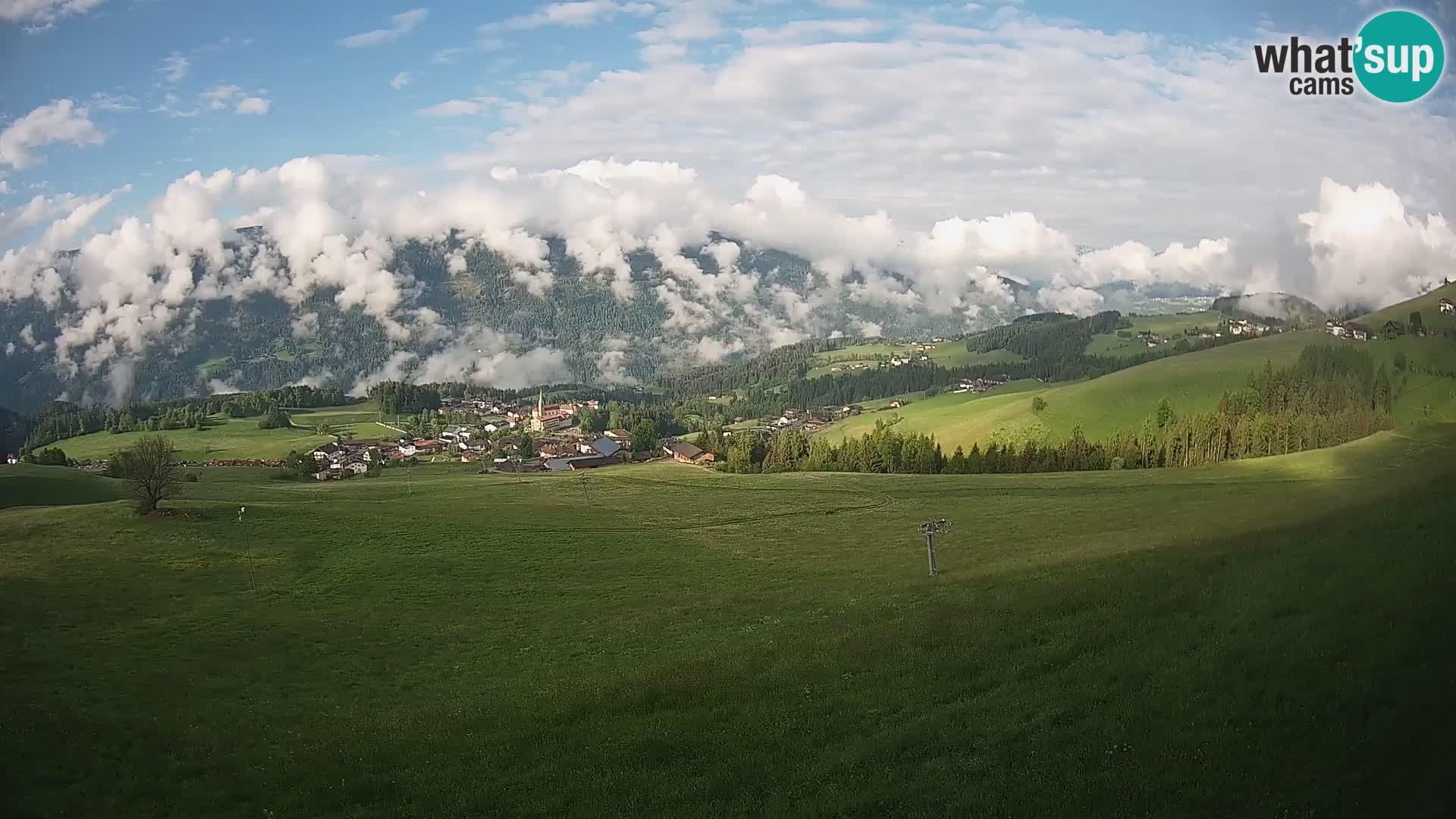 Webcam Terenten (1210m) – Vista en vivo del Valle de Pusteria