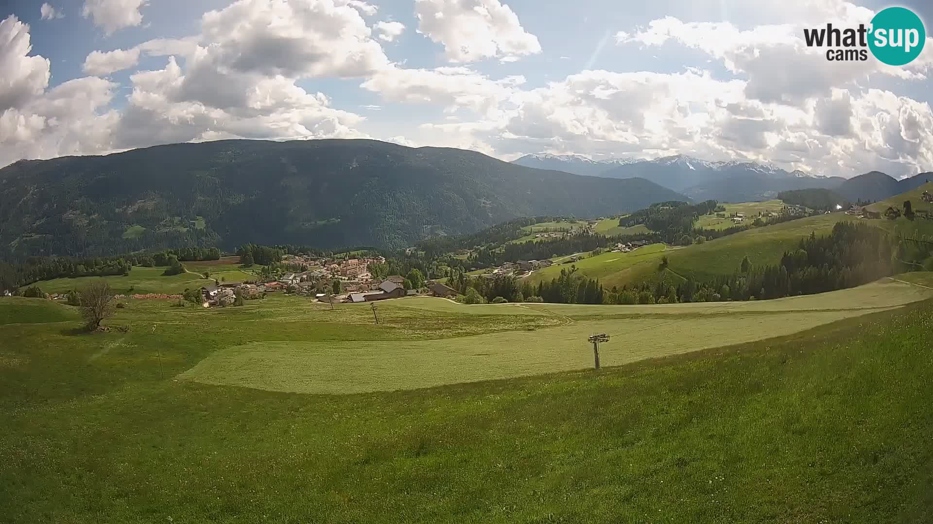 Webcam Terenten (1210m) – Vue en direct sur la Vallée de Pusteria