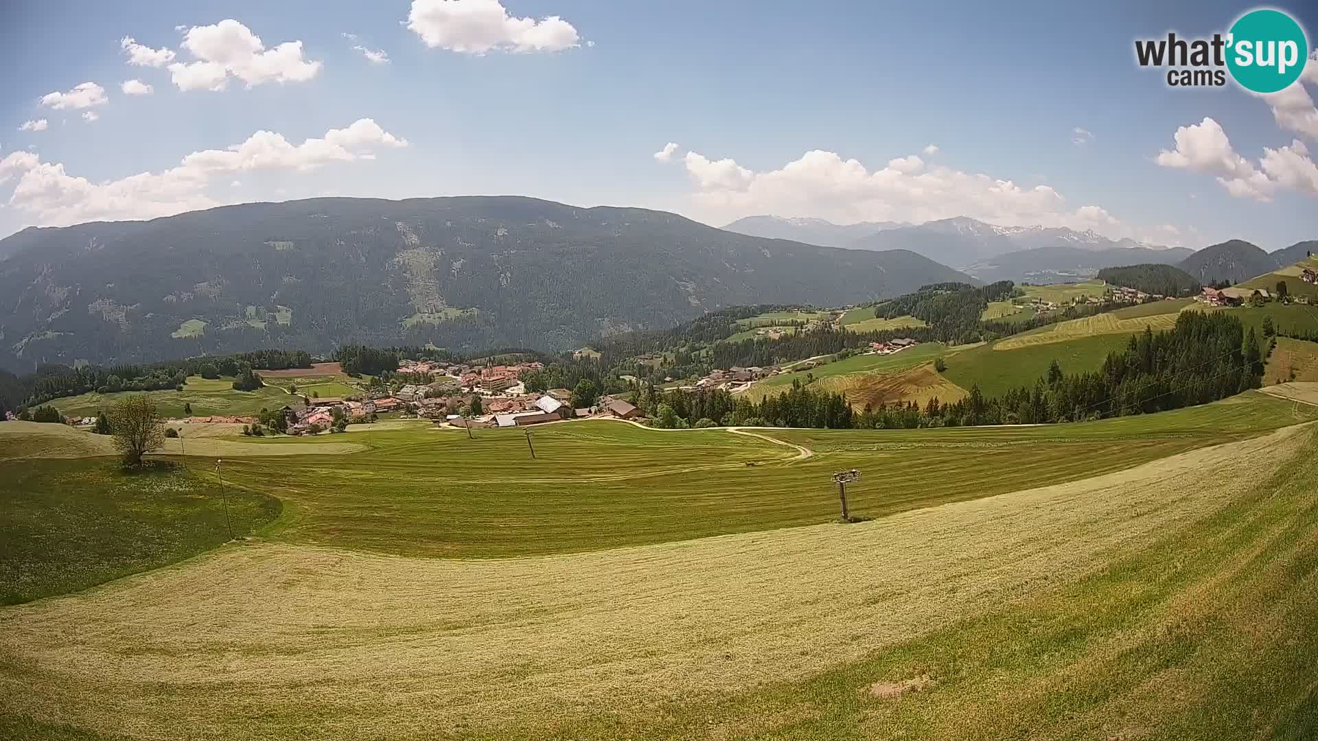 Web kamera Terenten (1210m) – Pogled uživo na Dolinu Pusteria