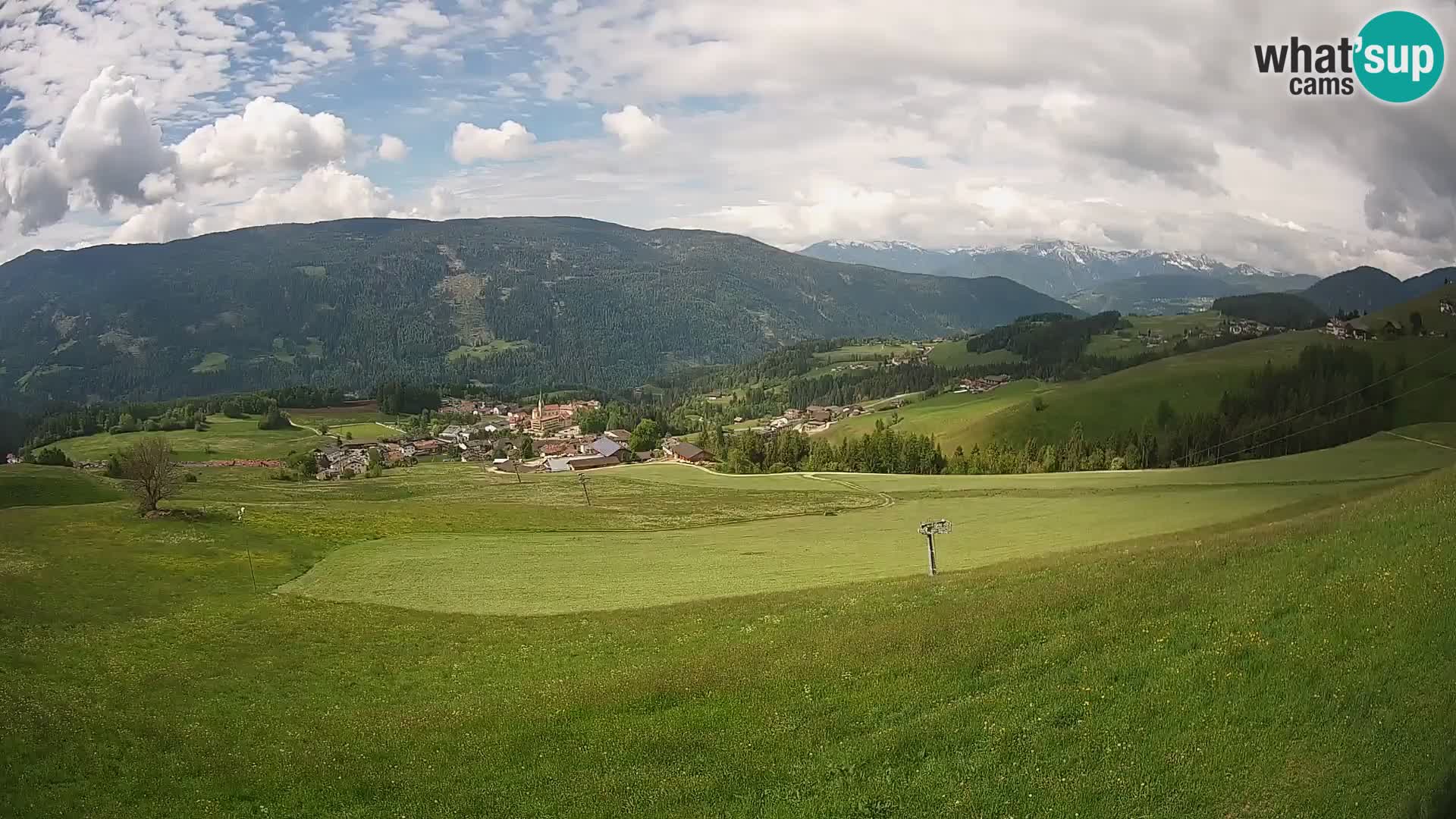Webcam Terenten (1210m) – Vue en direct sur la Vallée de Pusteria
