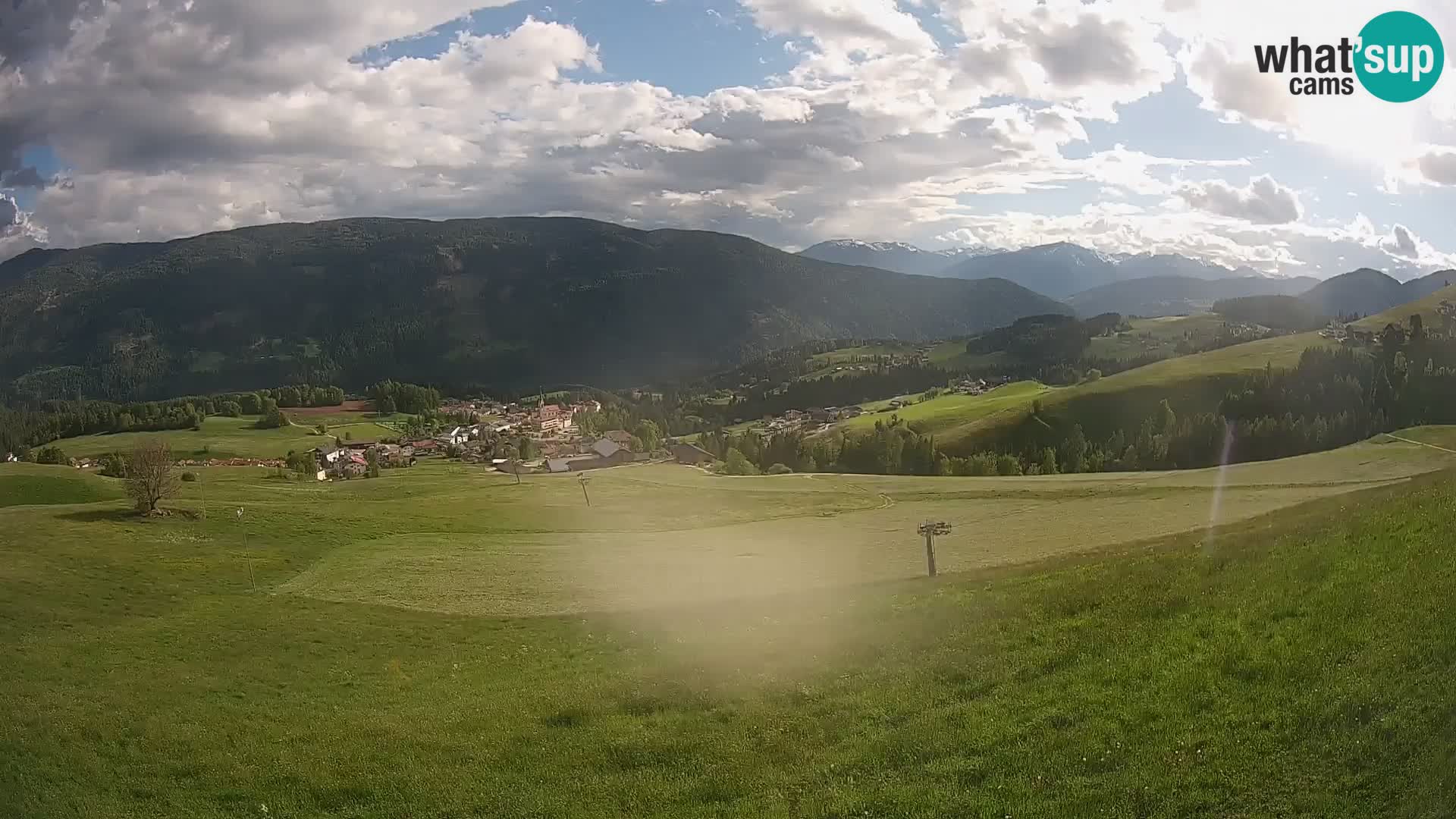 Web kamera Terenten (1210m) – Pogled uživo na Dolinu Pusteria