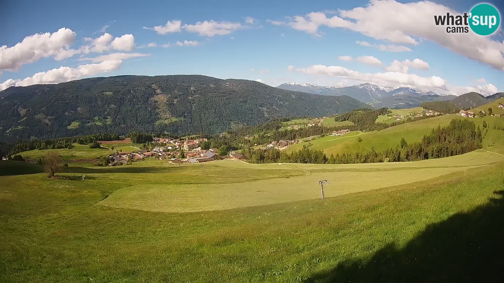 Web kamera Terenten (1210m) – Pogled uživo na Dolinu Pusteria
