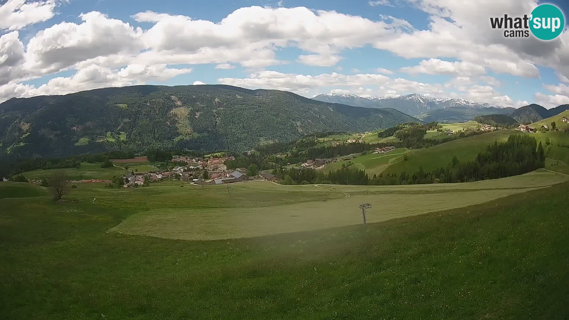 Webcam Terenten (1210m) – Vue en direct sur la Vallée de Pusteria