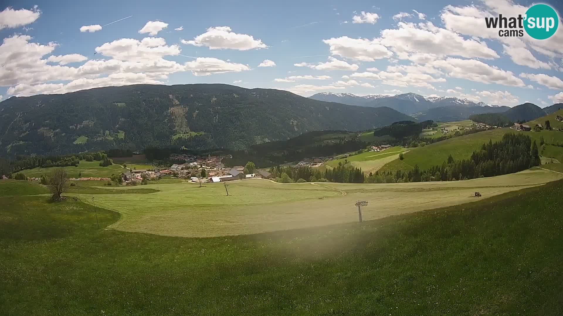 Web kamera Terenten (1210m) – Pogled uživo na Dolinu Pusteria