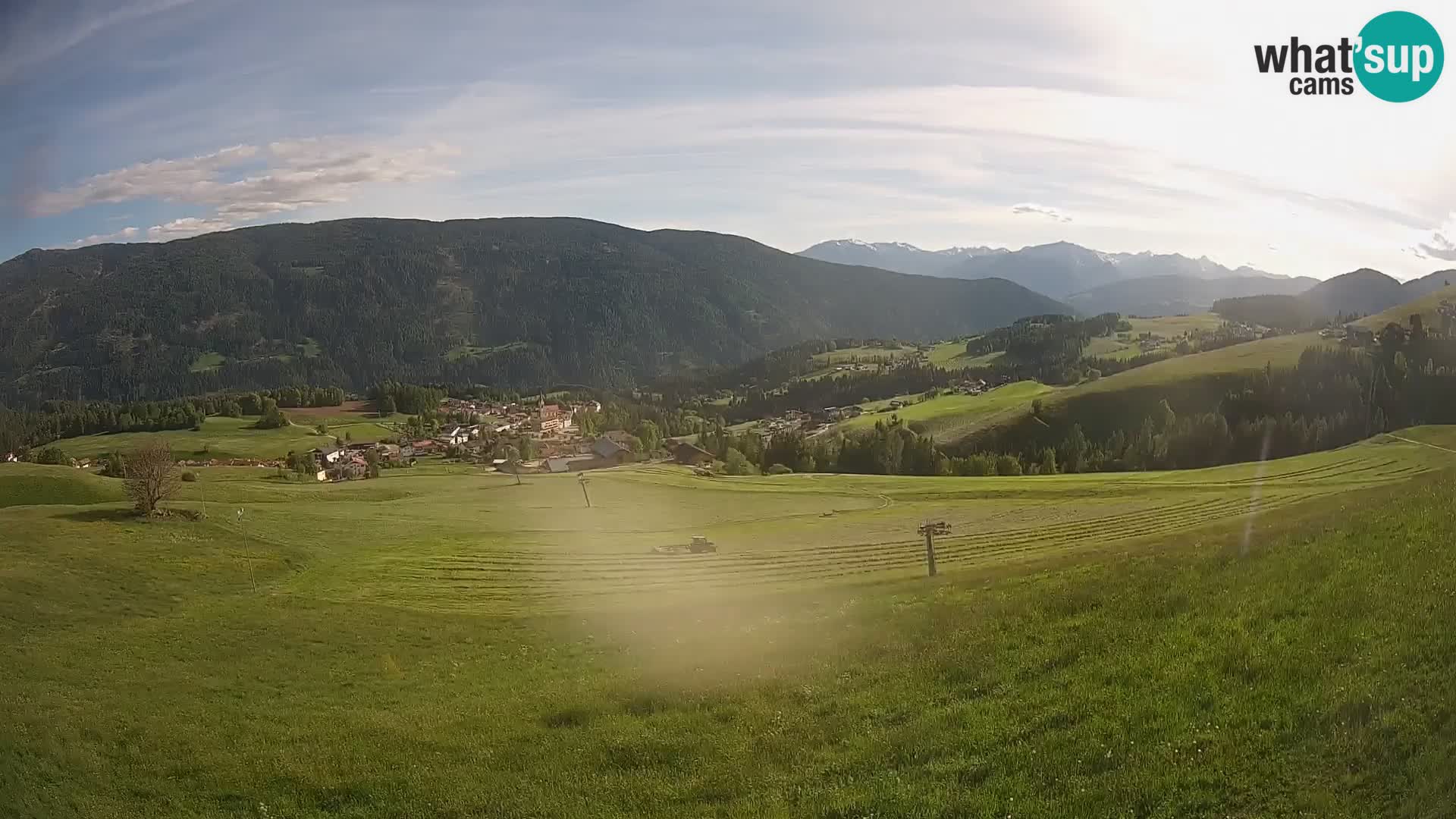 Webcam Terenten (1210m) – Vista en vivo del Valle de Pusteria