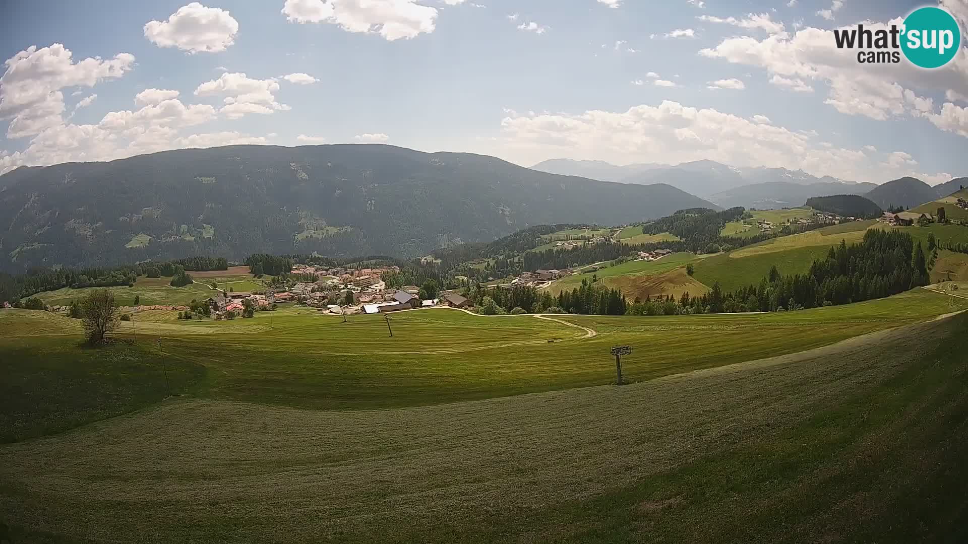 Web kamera Terenten (1210m) – Pogled uživo na Dolinu Pusteria