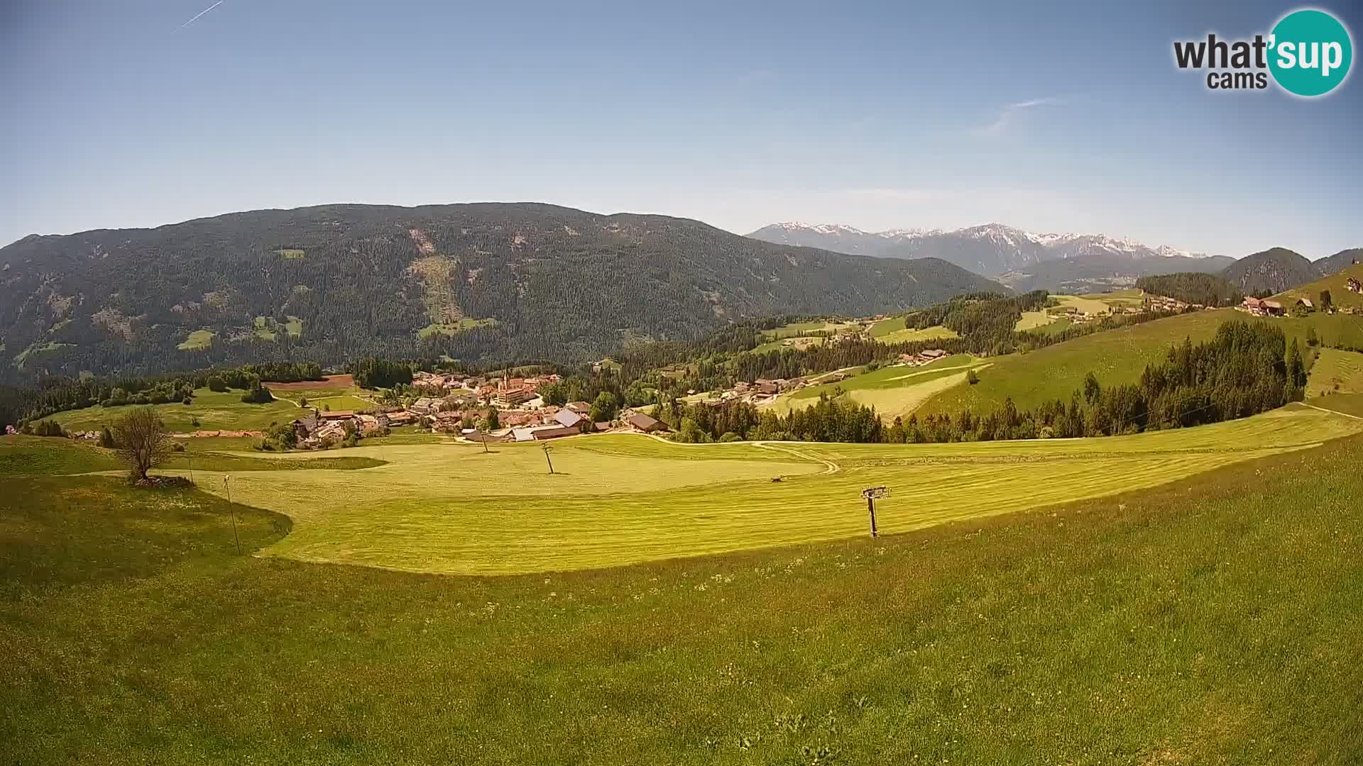 Web kamera Terenten (1210m) – Pogled uživo na Dolinu Pusteria