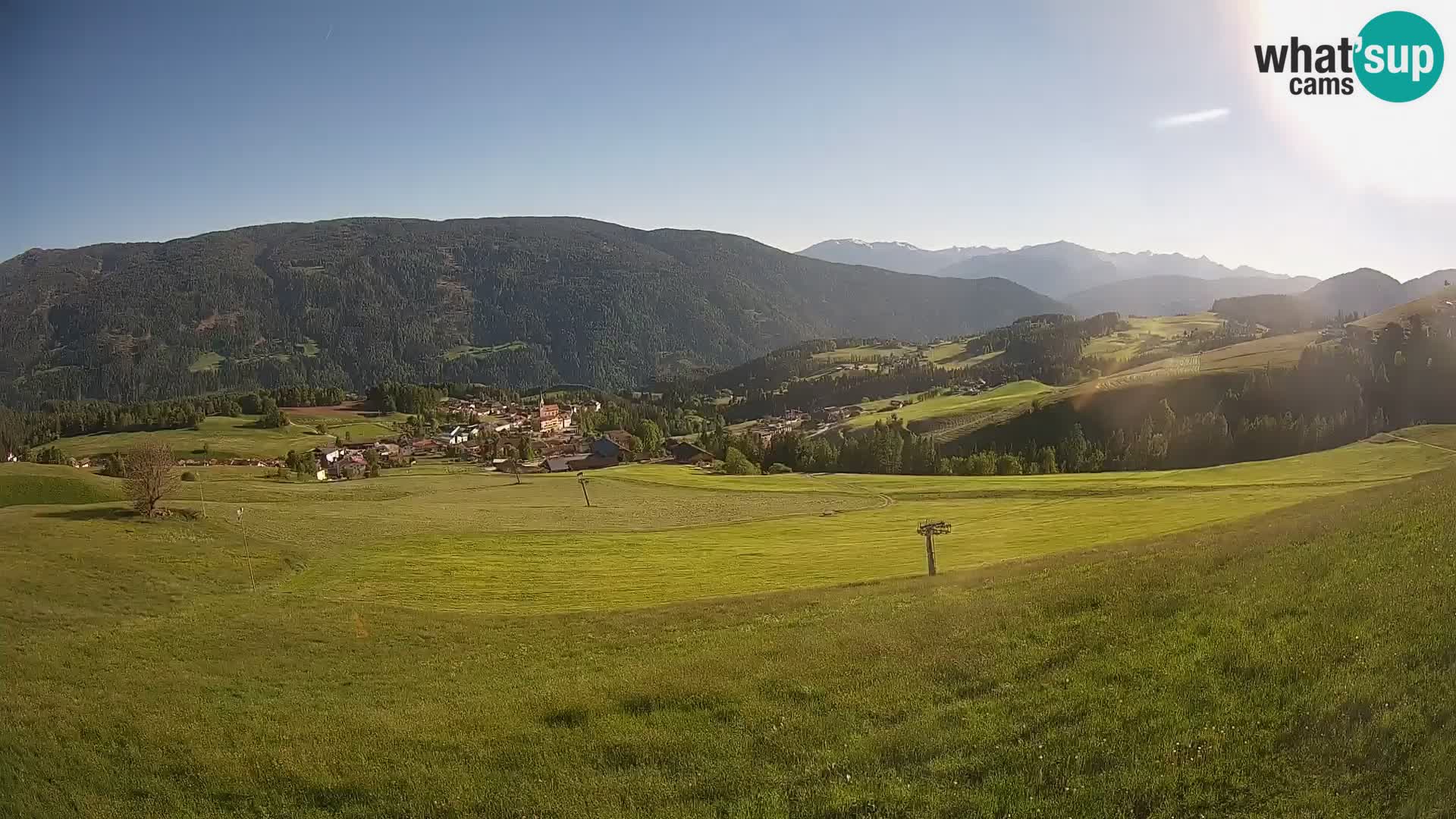 Webcam Terenten (1210m) – Vista en vivo del Valle de Pusteria