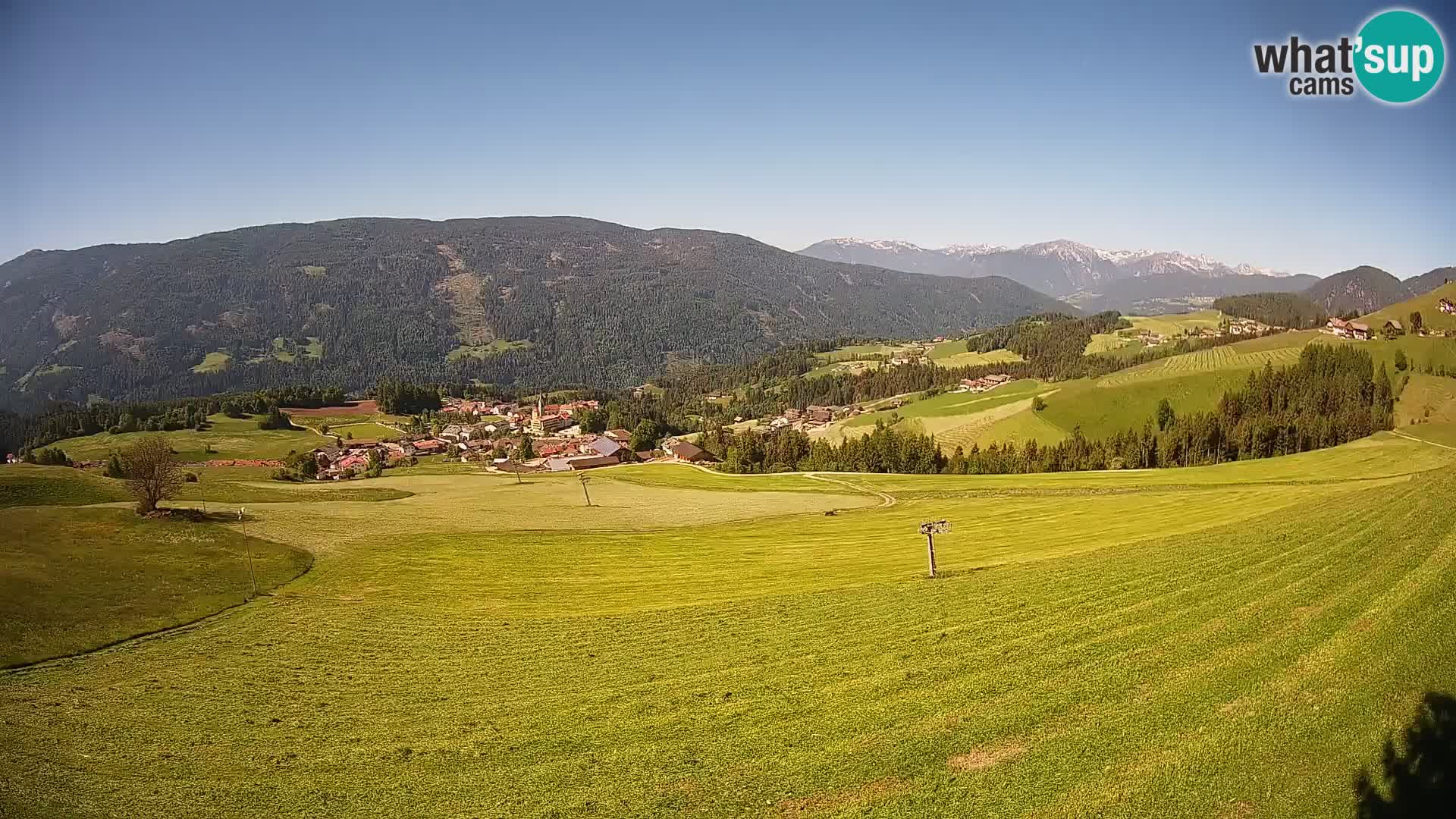 Webcam Terenten (1210m) – Vista en vivo del Valle de Pusteria