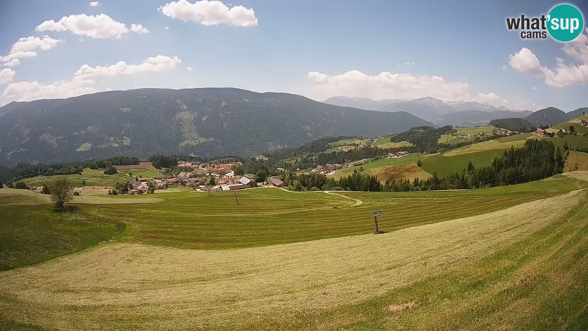 Webcam Terenten (1210m) – Vue en direct sur la Vallée de Pusteria