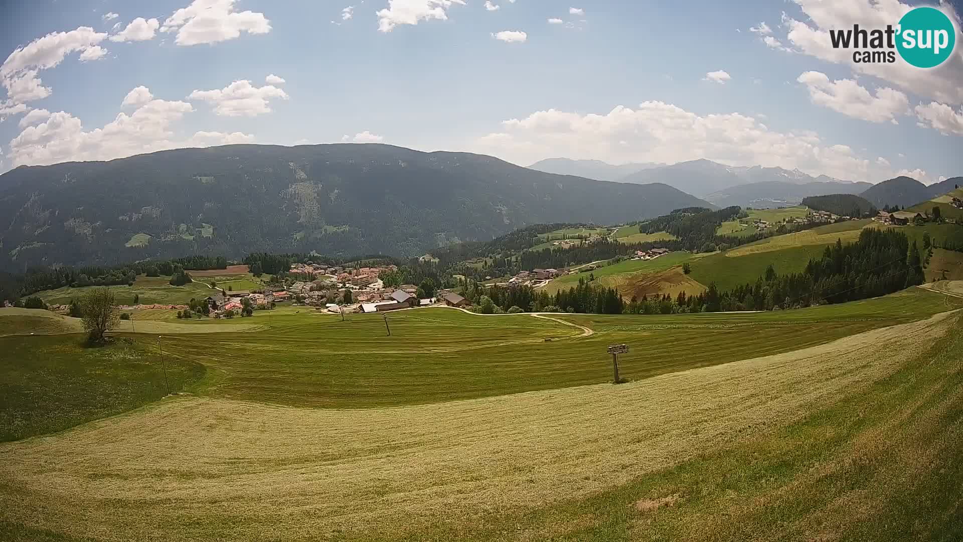 Web kamera Terenten (1210m) – Pogled uživo na Dolinu Pusteria
