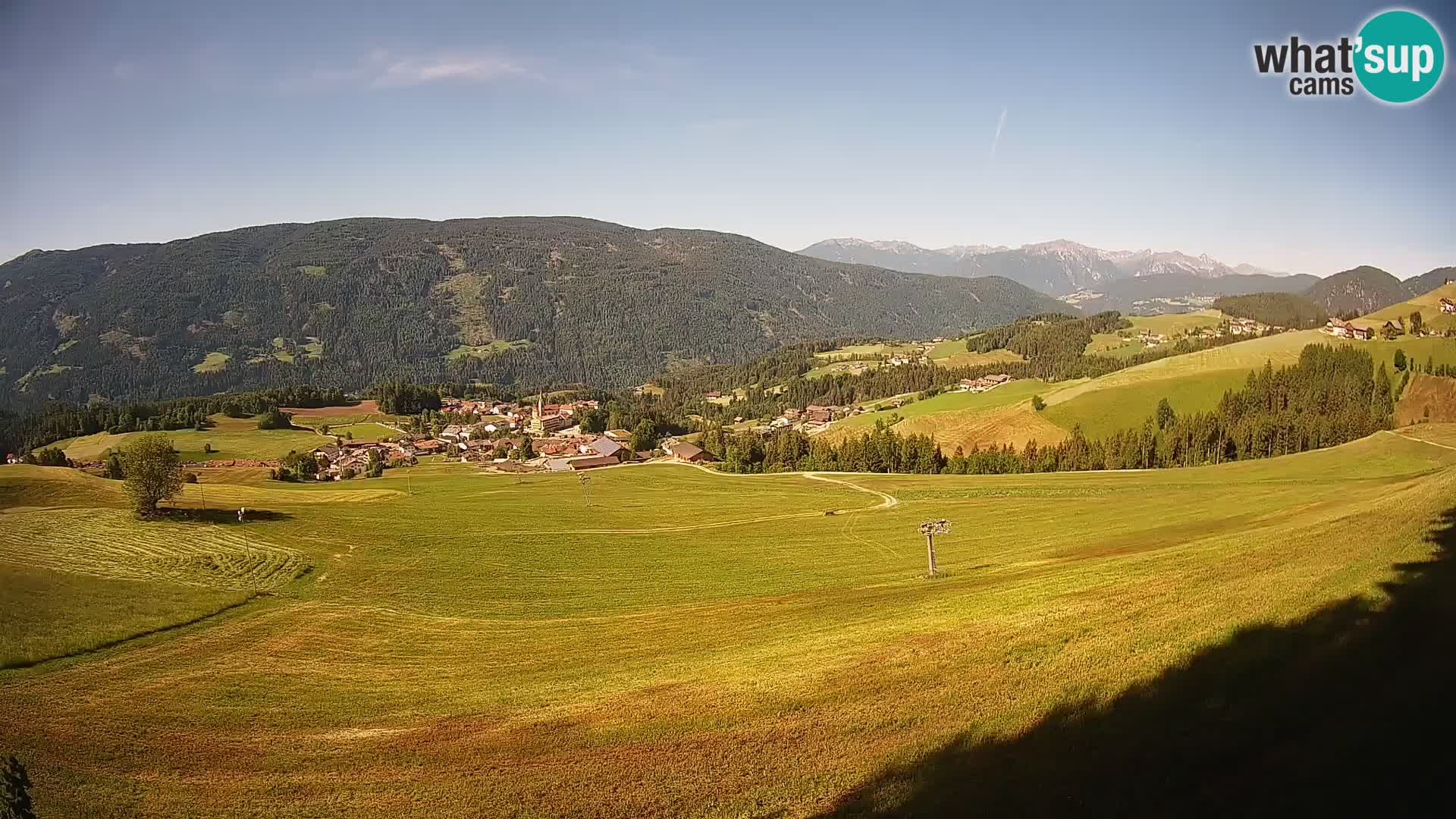 Webcam Terento (1210m) – Vista live sulla Val Pusteria