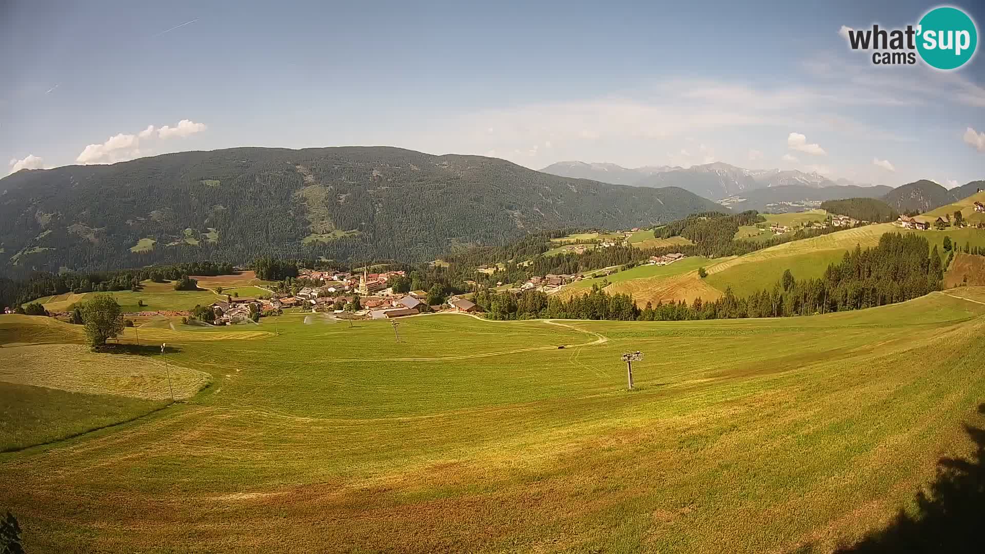 Webcam Terento (1210m) – Vista live sulla Val Pusteria