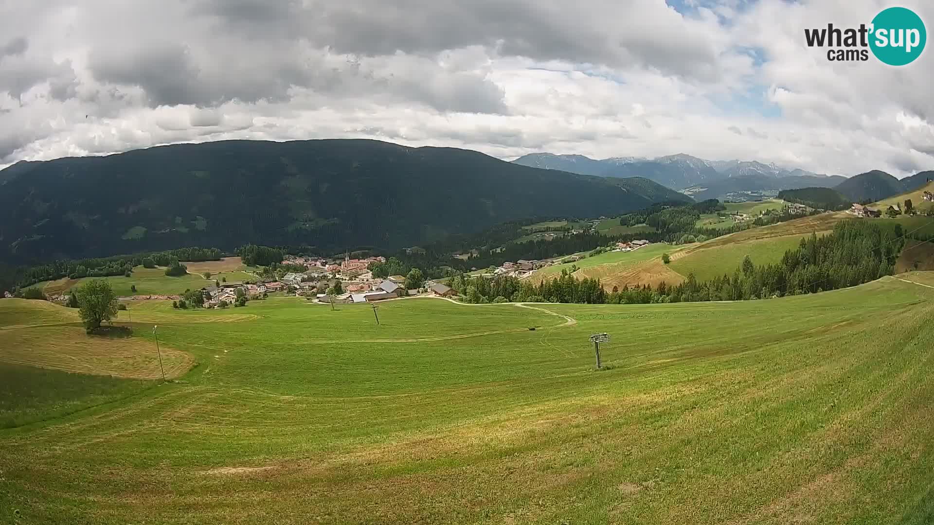Webcam Terenten (1210m) – Vue en direct sur la Vallée de Pusteria