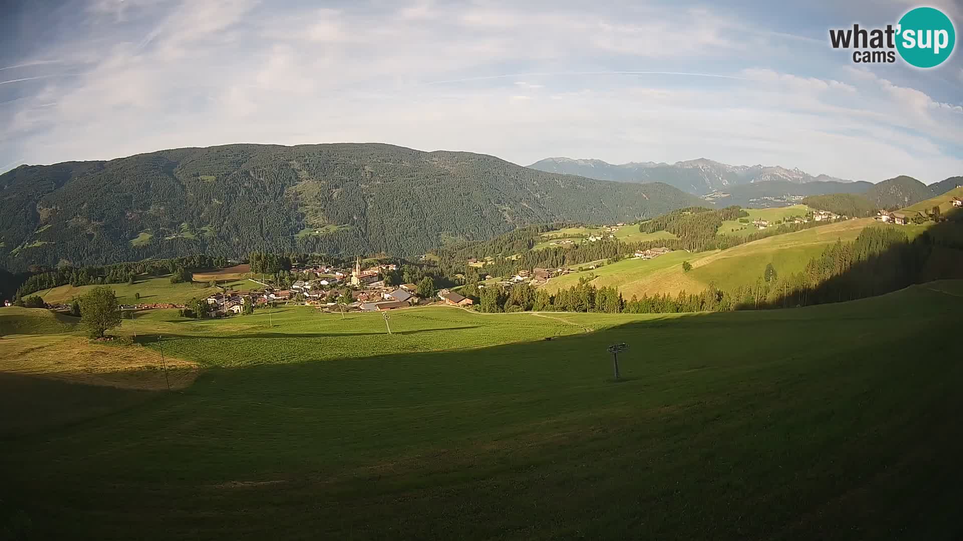 Web kamera Terenten (1210m) – Pogled uživo na Dolinu Pusteria