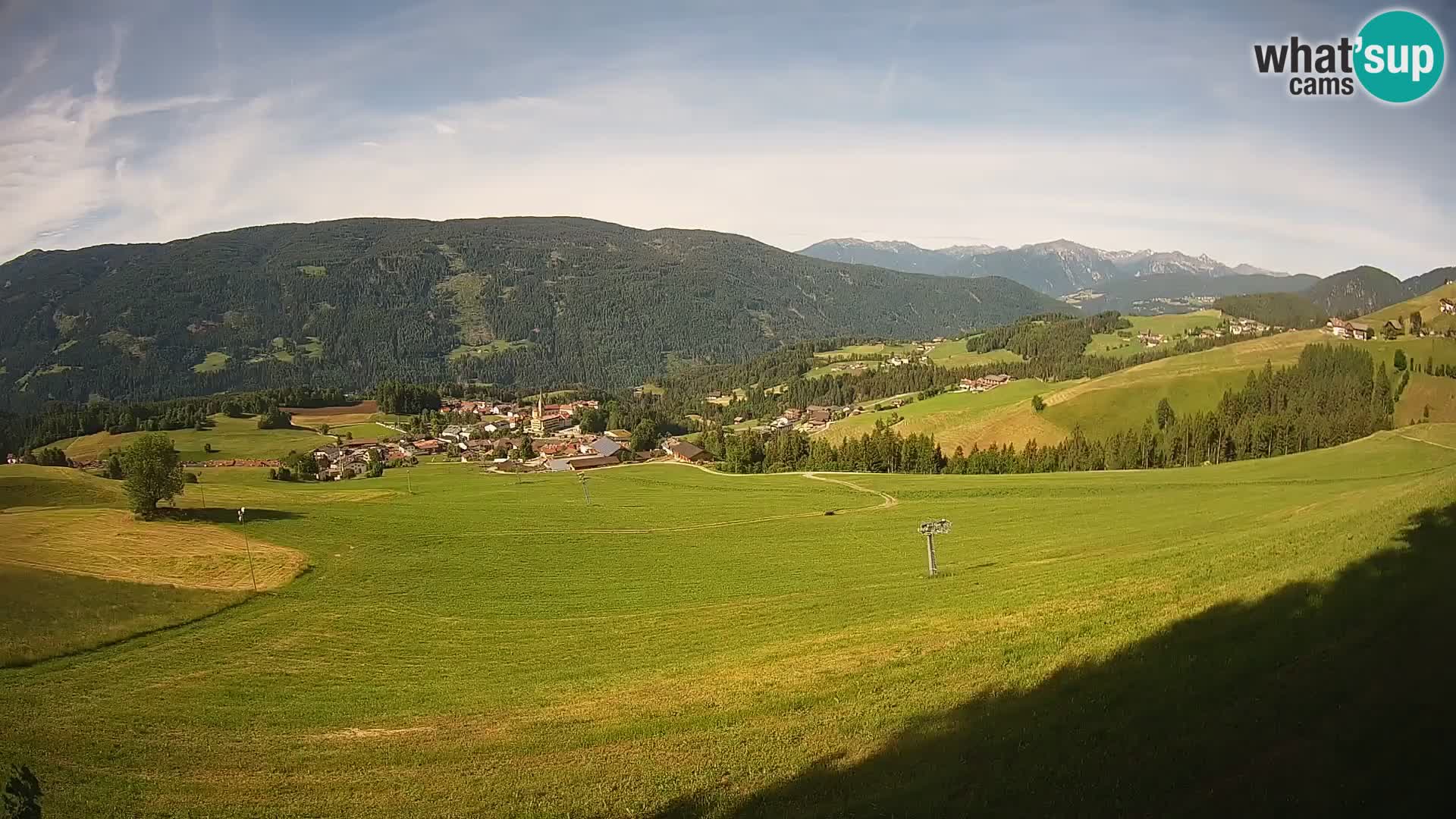 Webcam Terenten (1210m) – Vista en vivo del Valle de Pusteria