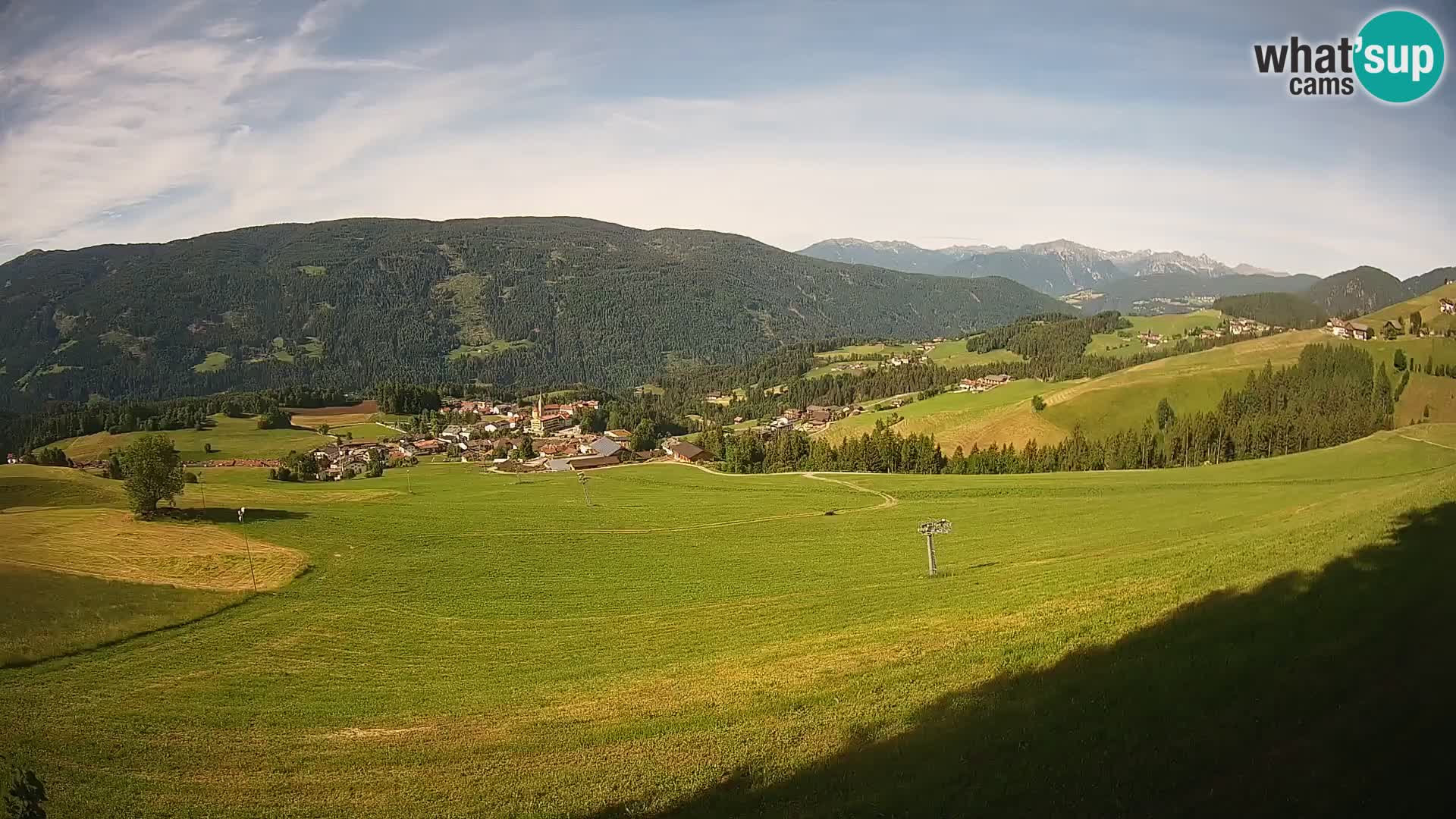 Webcam Terento (1210m) – Vista live sulla Val Pusteria